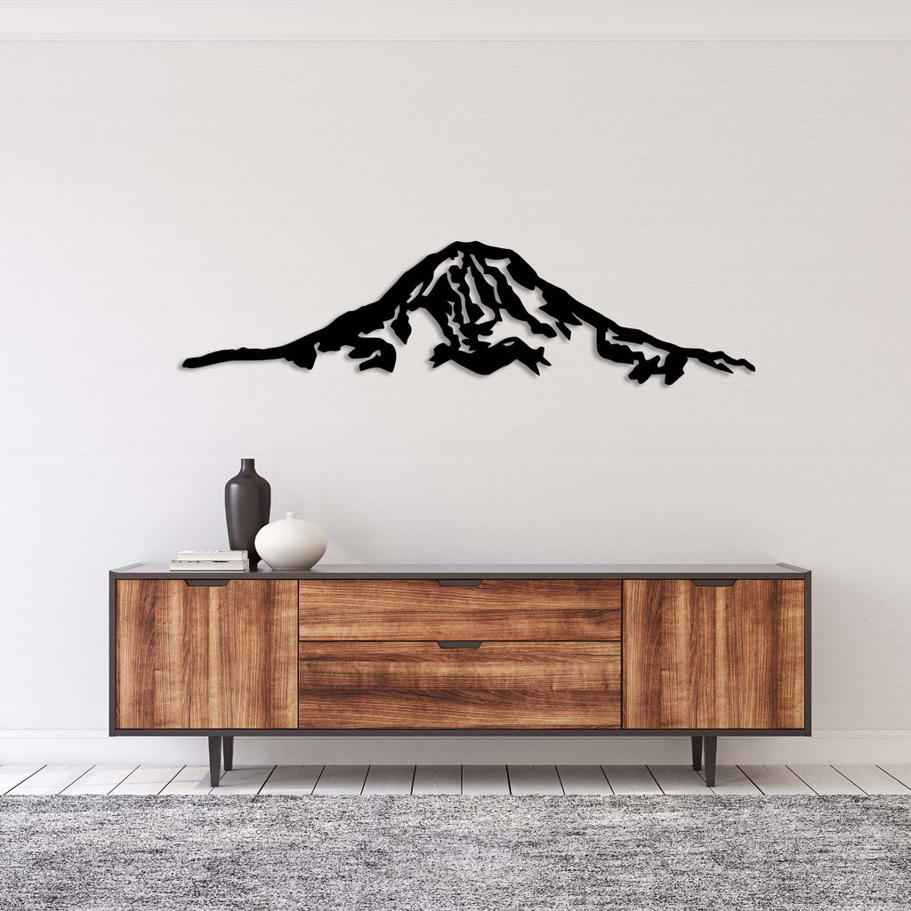 Mount Rainier Alternative - Metal Wall Art