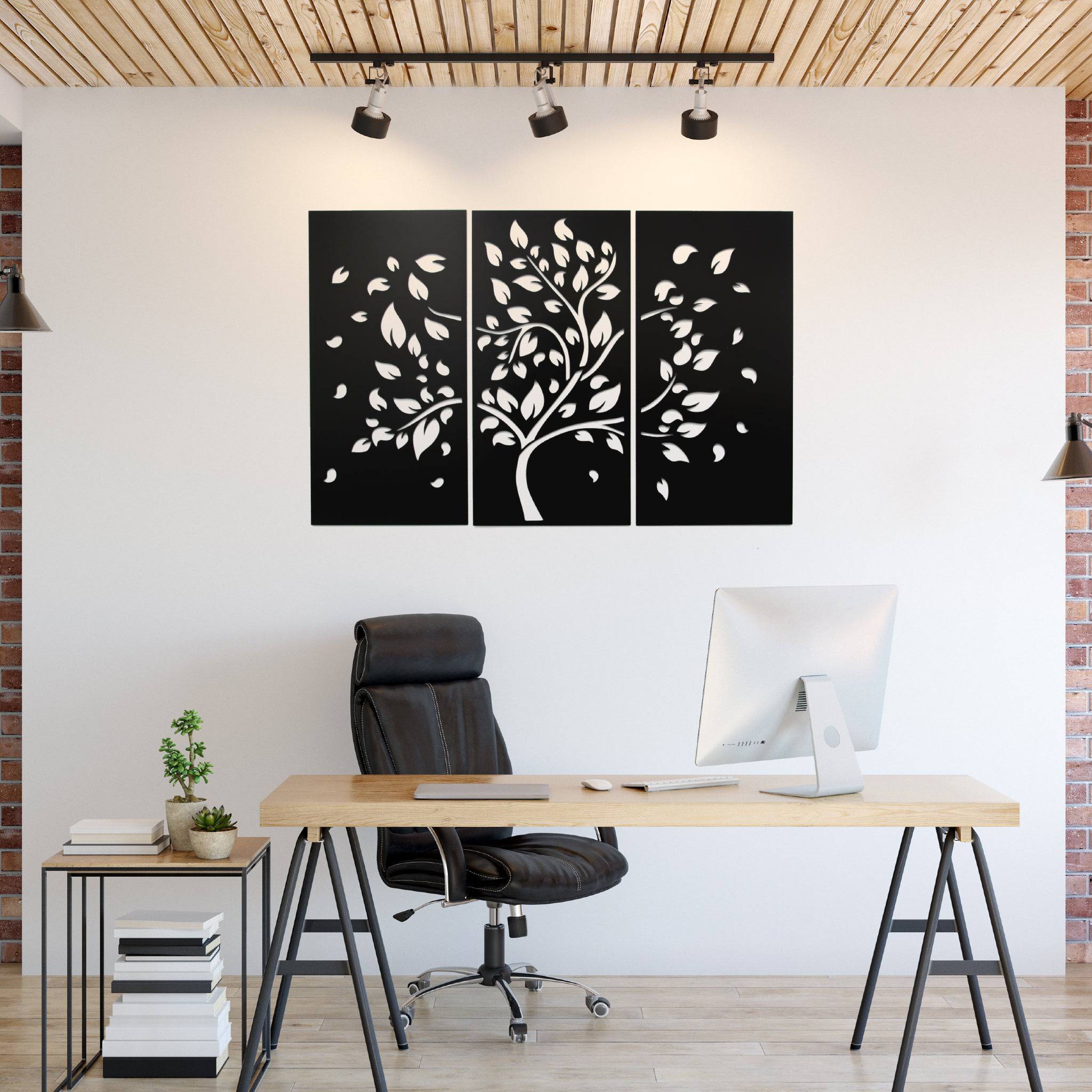 Tree (3 Piece) - Metal Wall Art