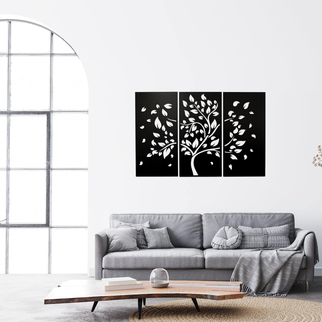 Tree (3 Piece) - Metal Wall Art