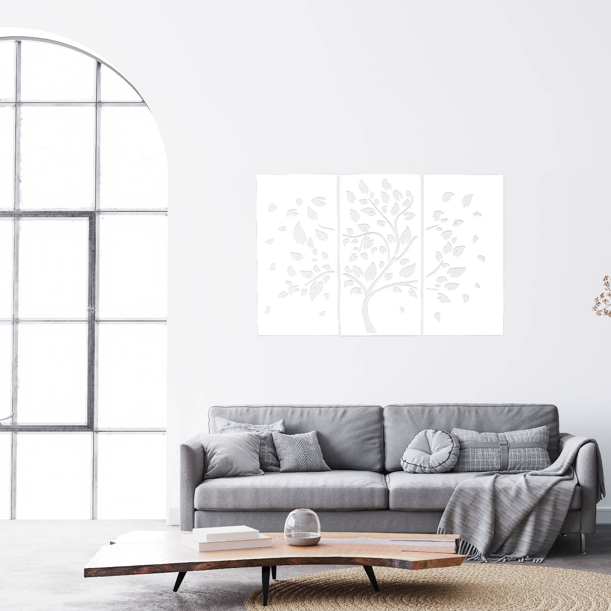 Tree (3 Piece) - Metal Wall Art