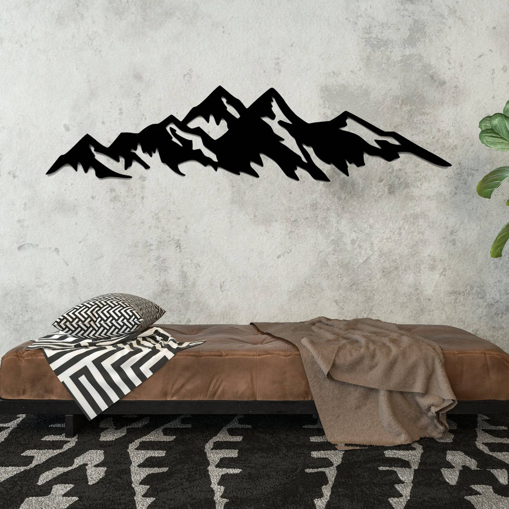 Mountains - Metal Wall Art