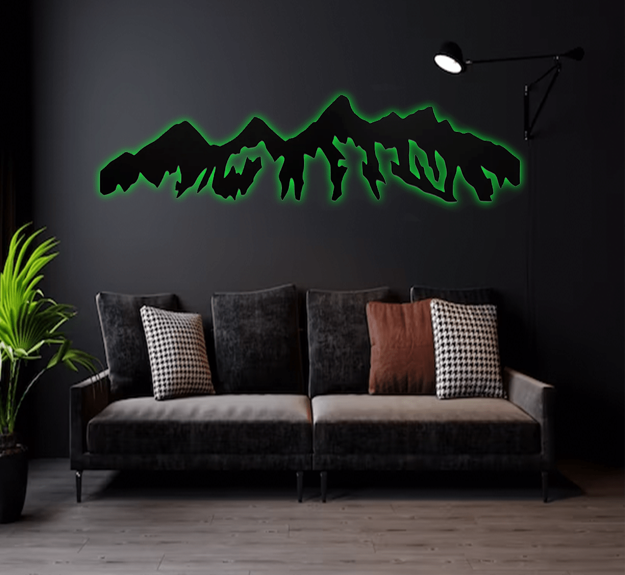 Teton Mountain Range - Metal Wall Art