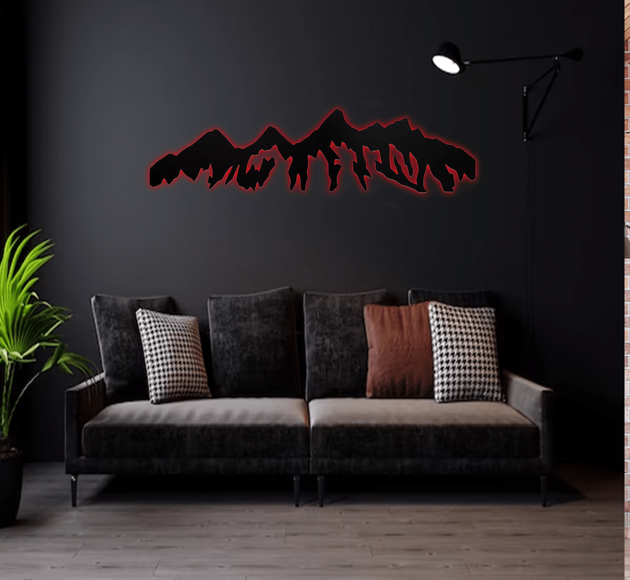 Teton Mountain Range - Metal Wall Art