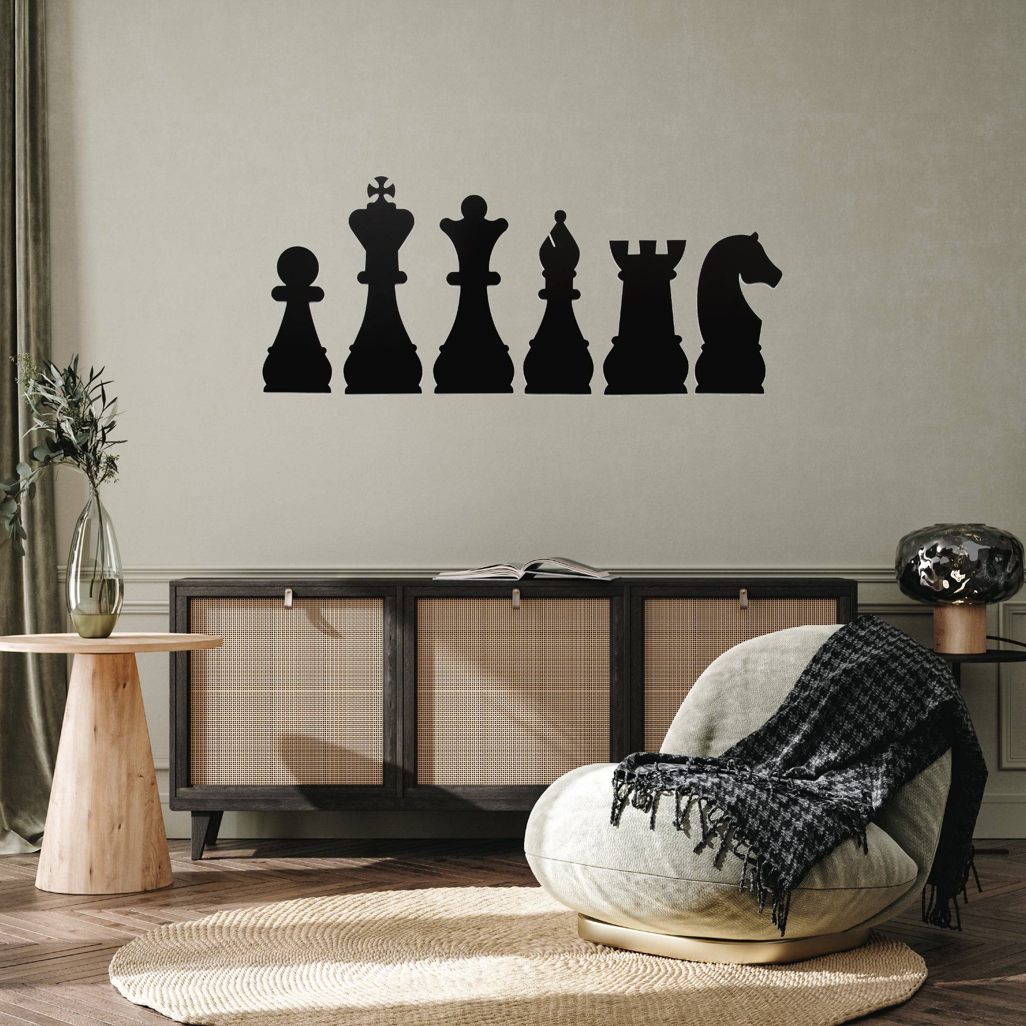 Chess - Metal Wall Art