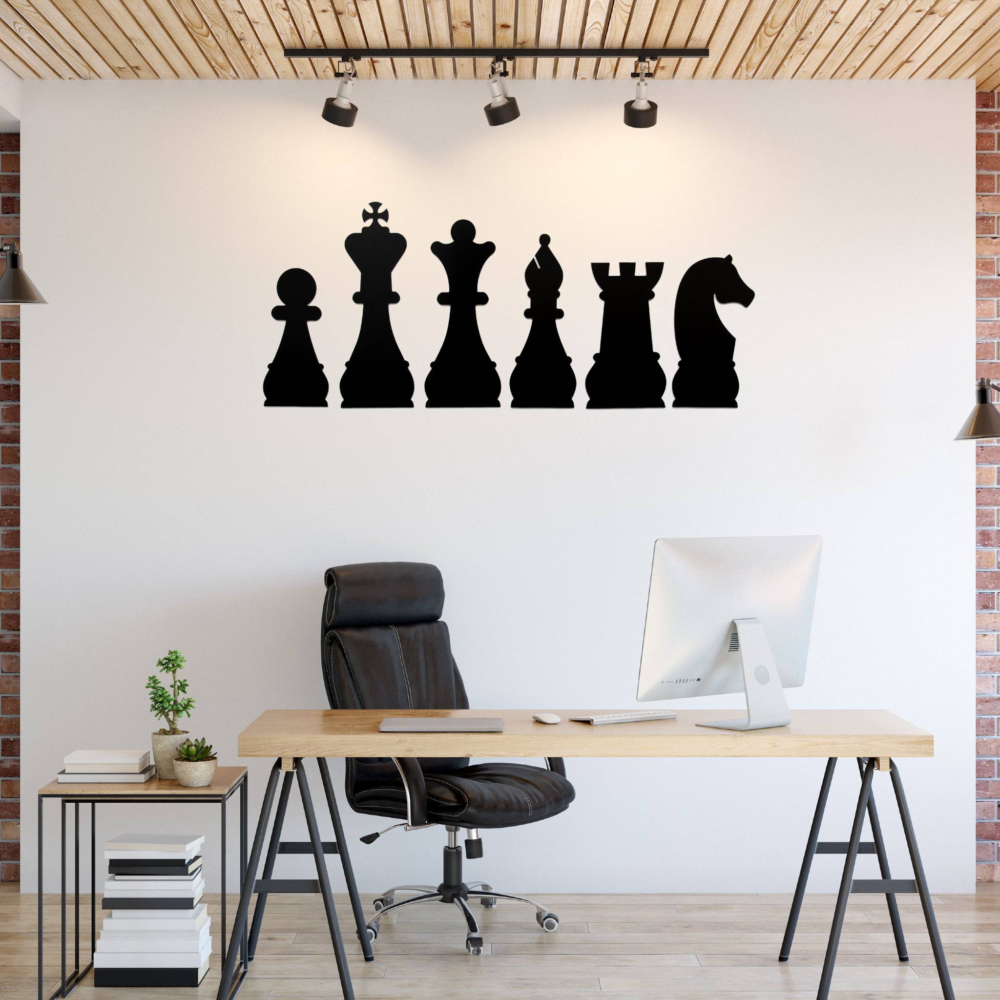Chess - Metal Wall Art
