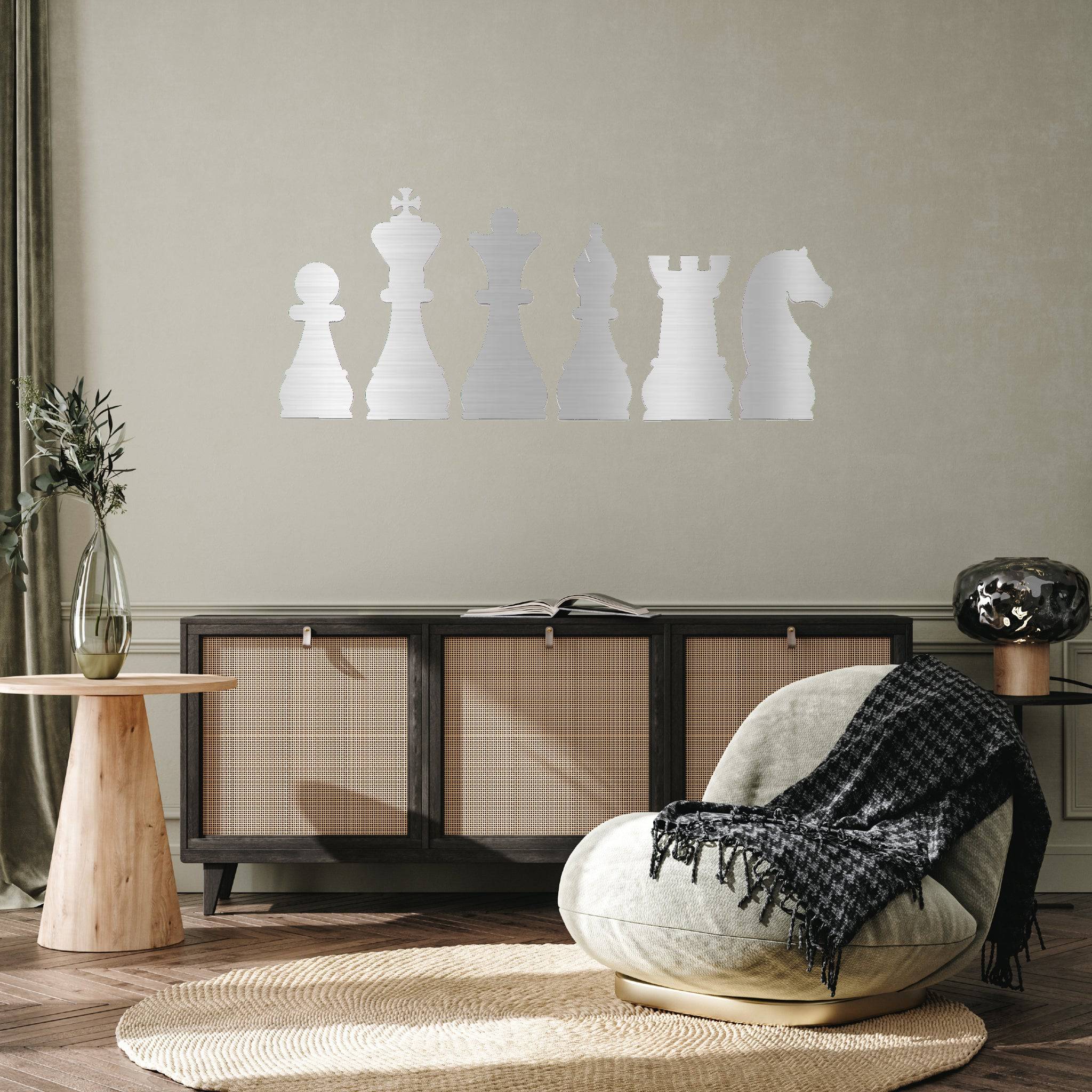 Chess - Metal Wall Art