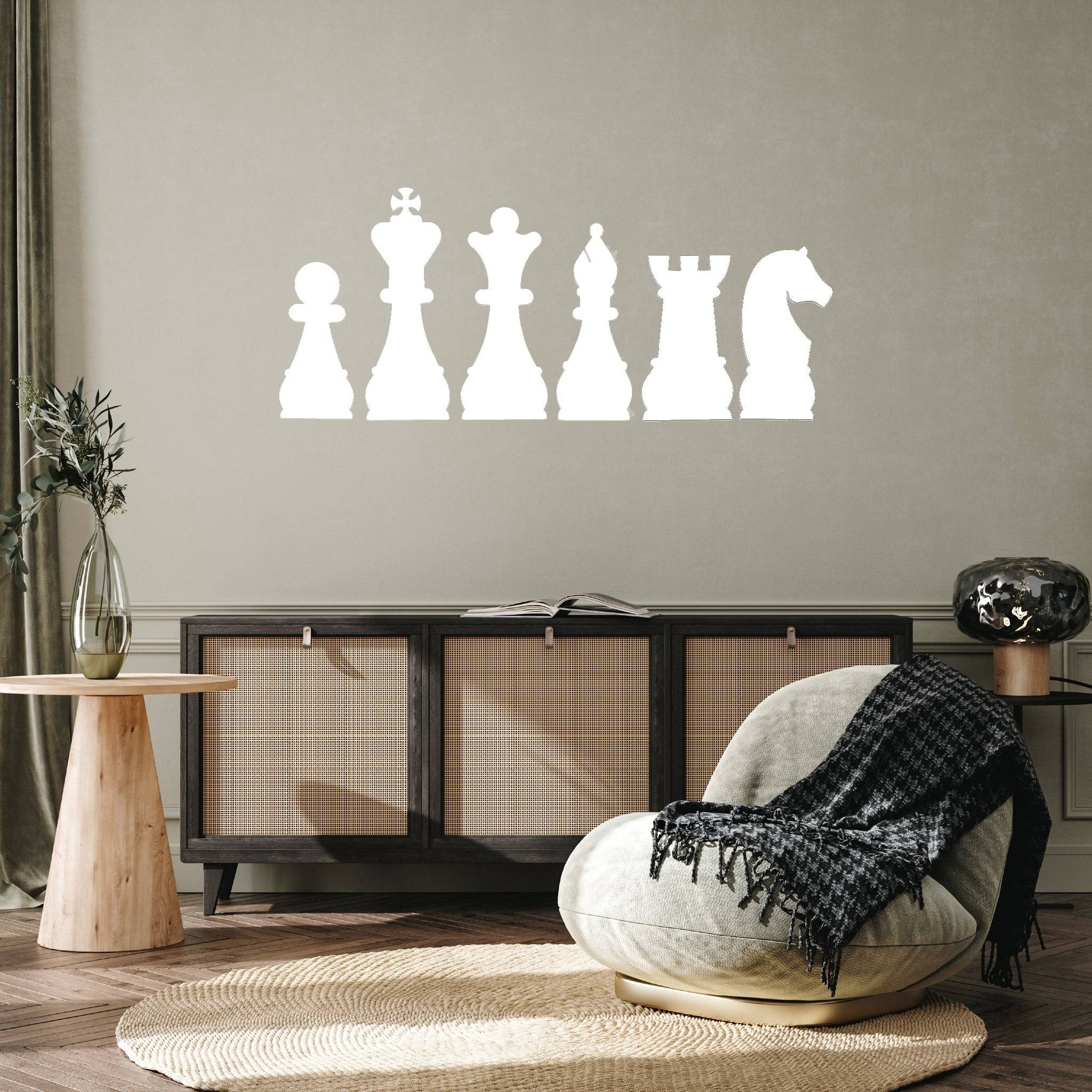 Chess - Metal Wall Art