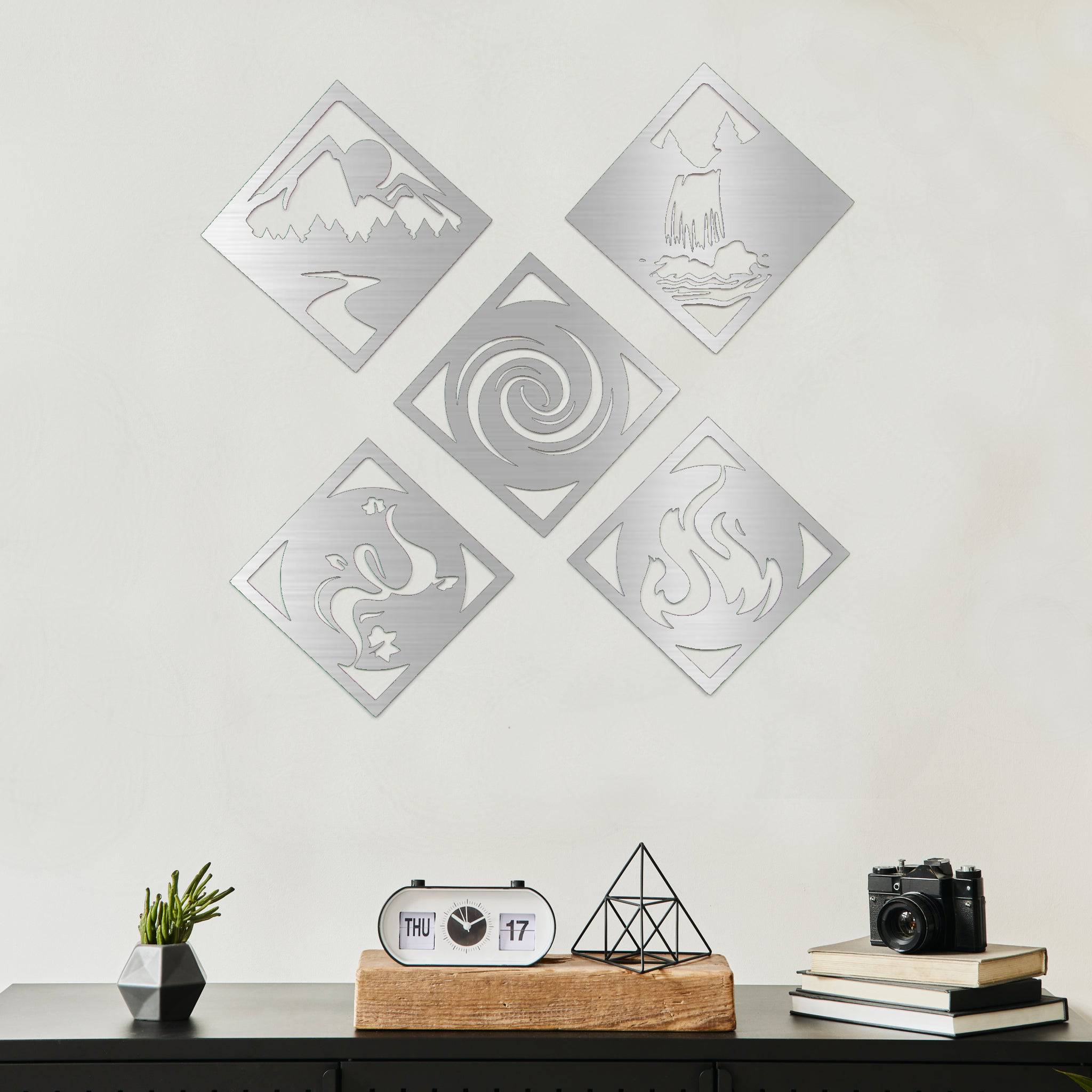 Five Elements - Metal Wall Art