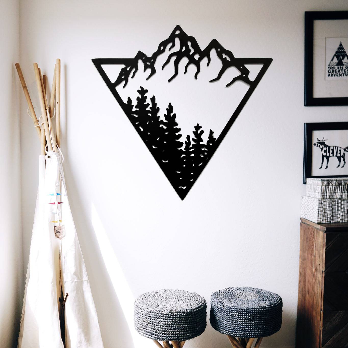 Forest View - Metal Wall Art