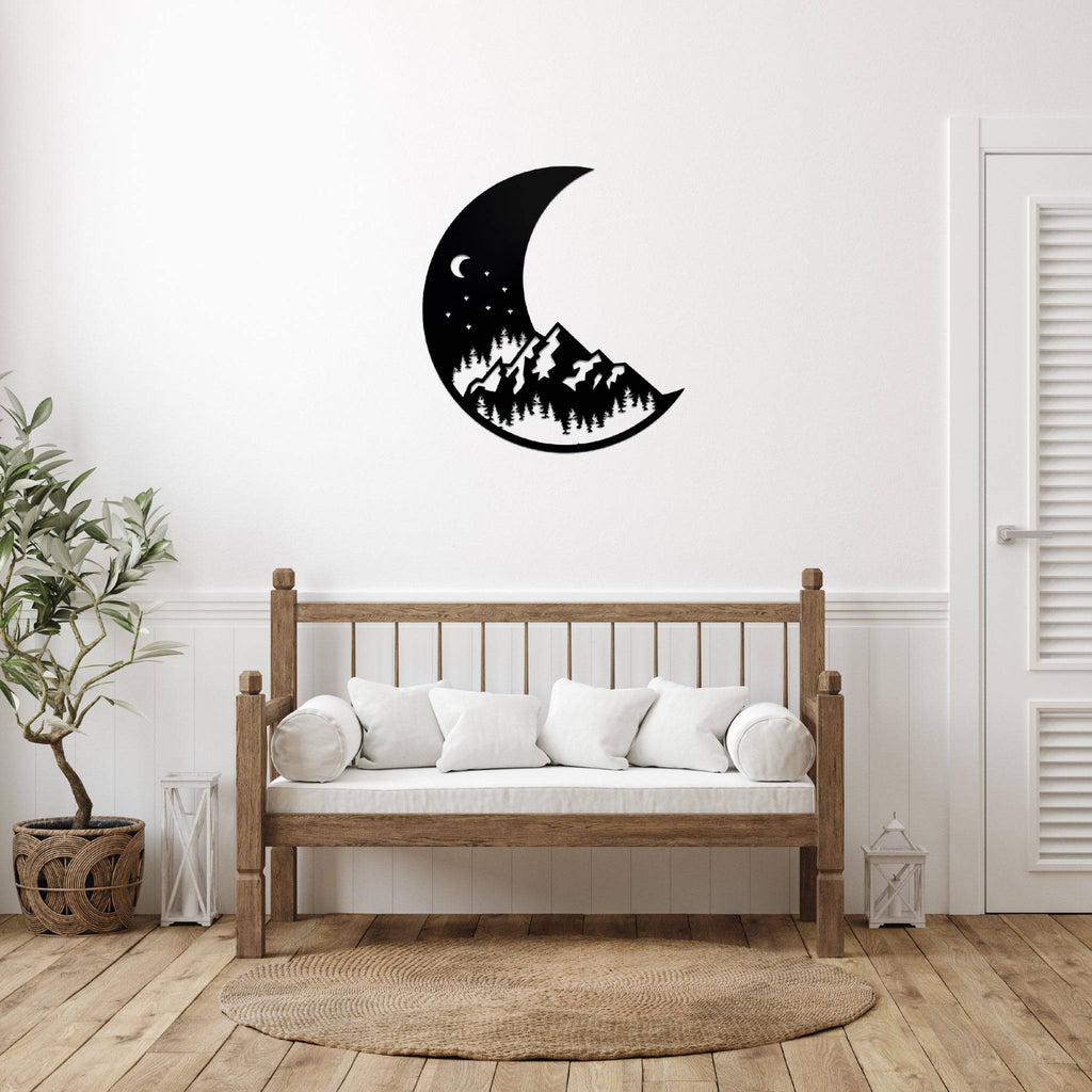Pacific Moon - Metal Wall Art