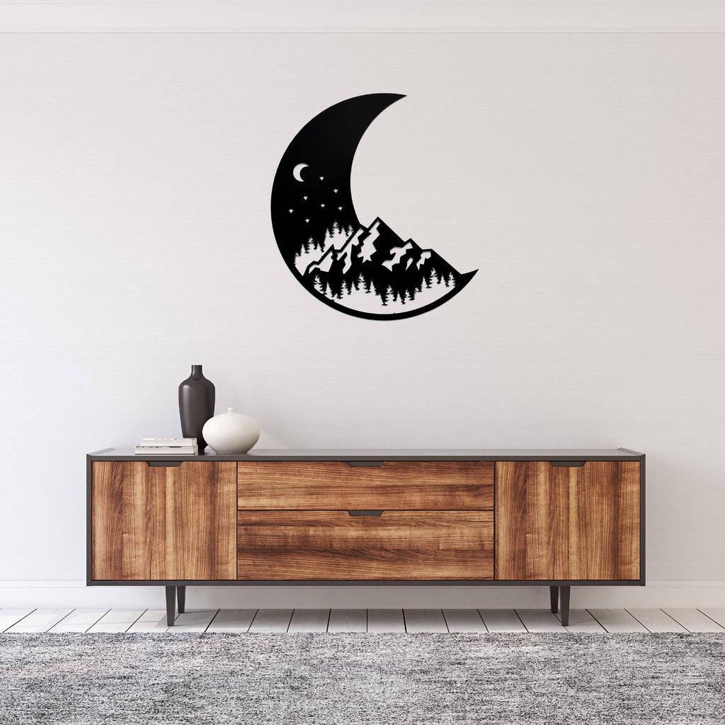 Pacific Moon - Metal Wall Art