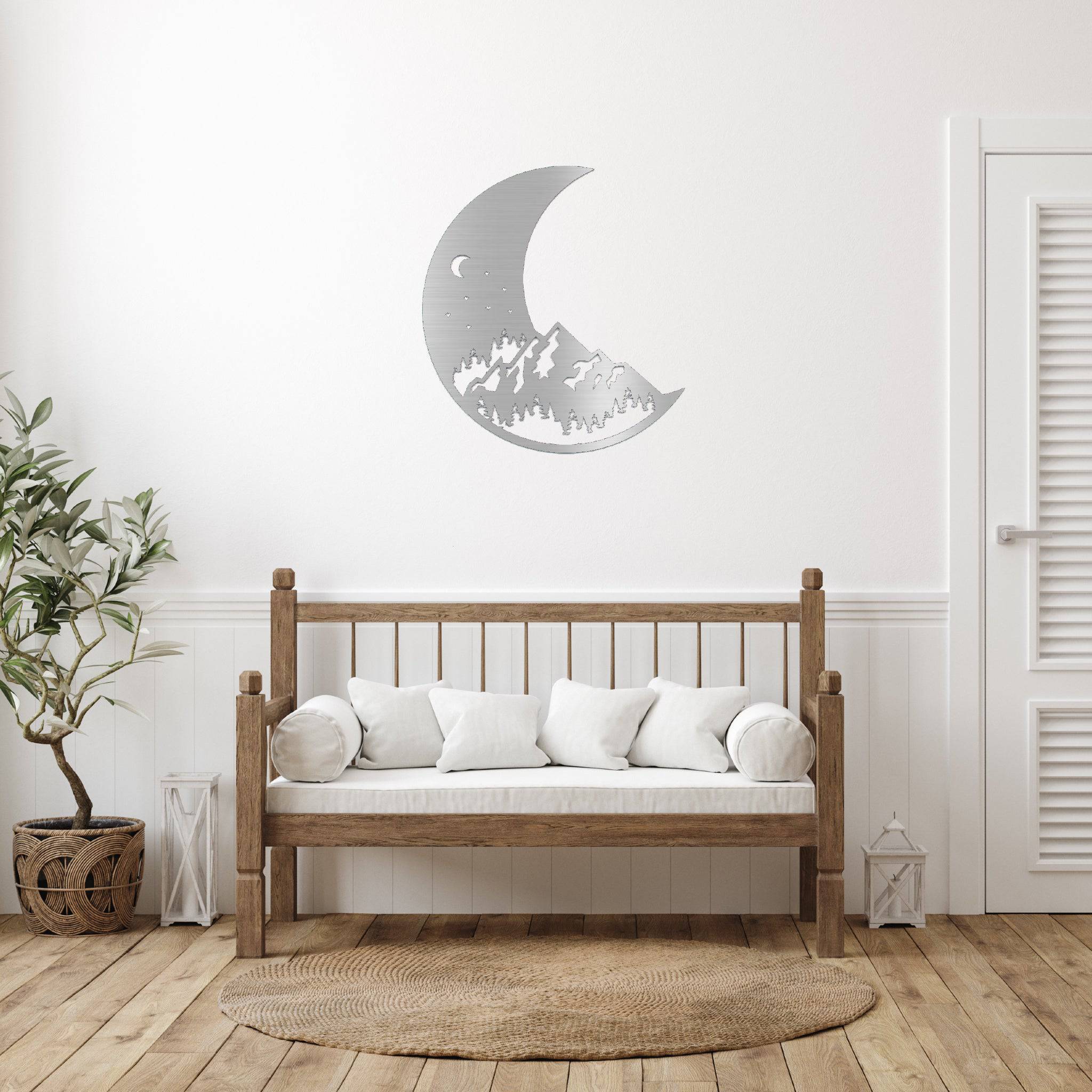 Pacific Moon - Metal Wall Art