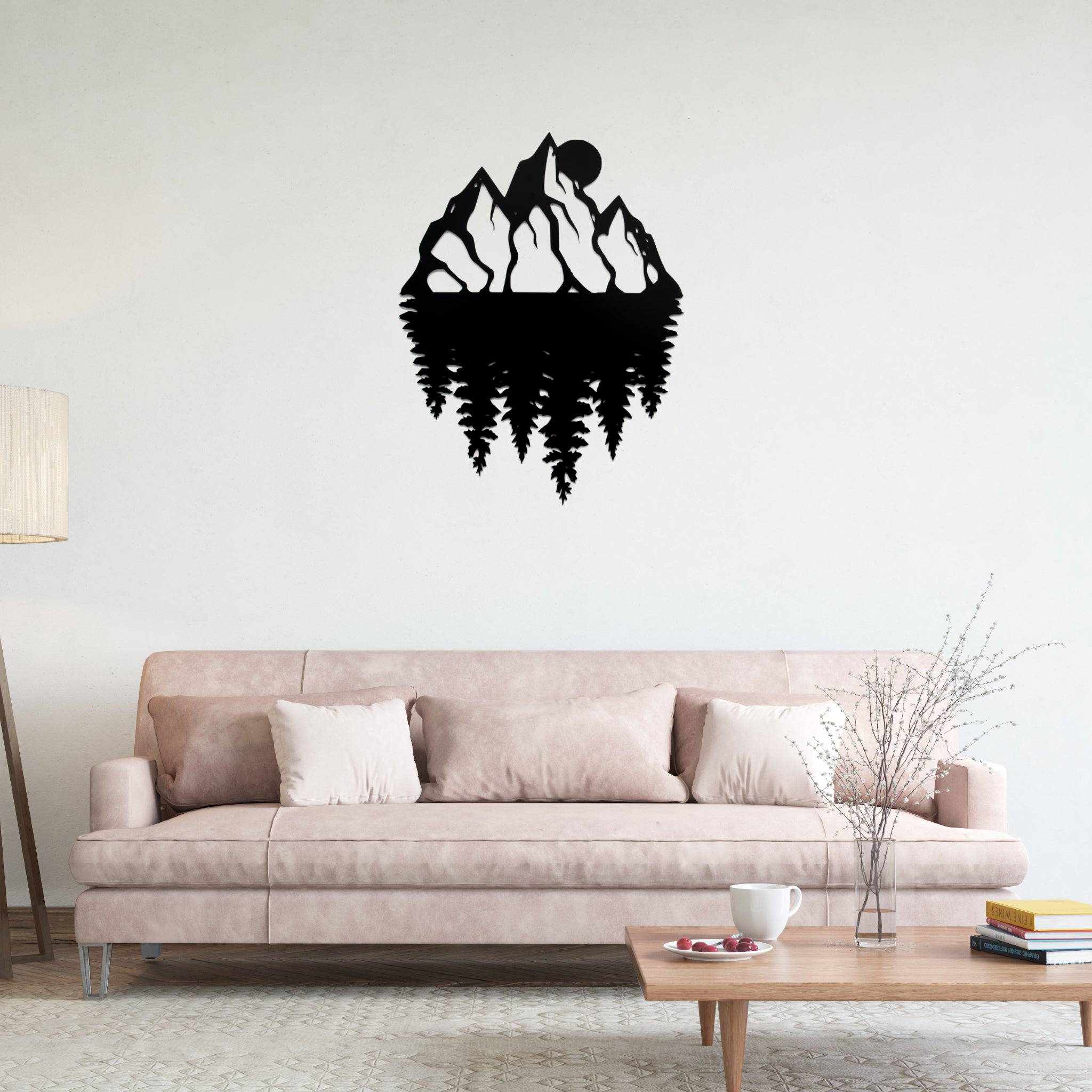 Rocky Mountain Sunset - Metal Wall Art