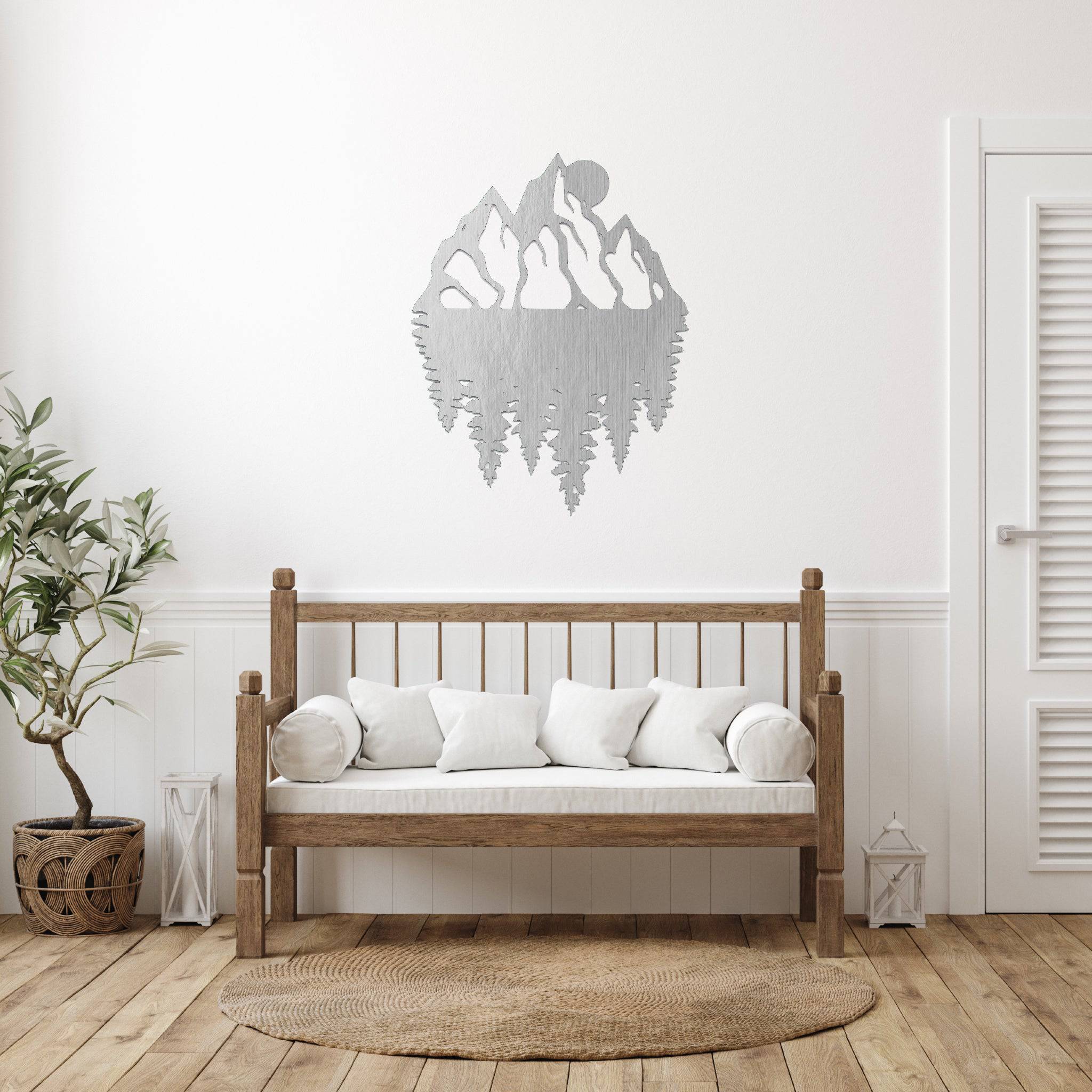 Rocky Mountain Sunset - Metal Wall Art