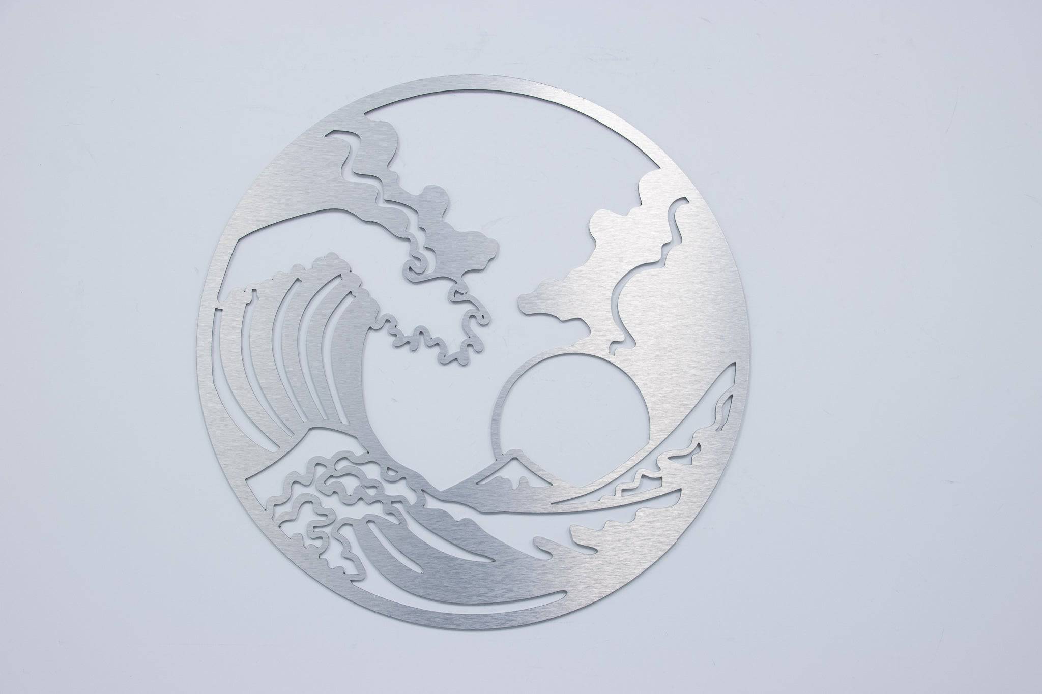 The Great Wave - Metal Wall Art