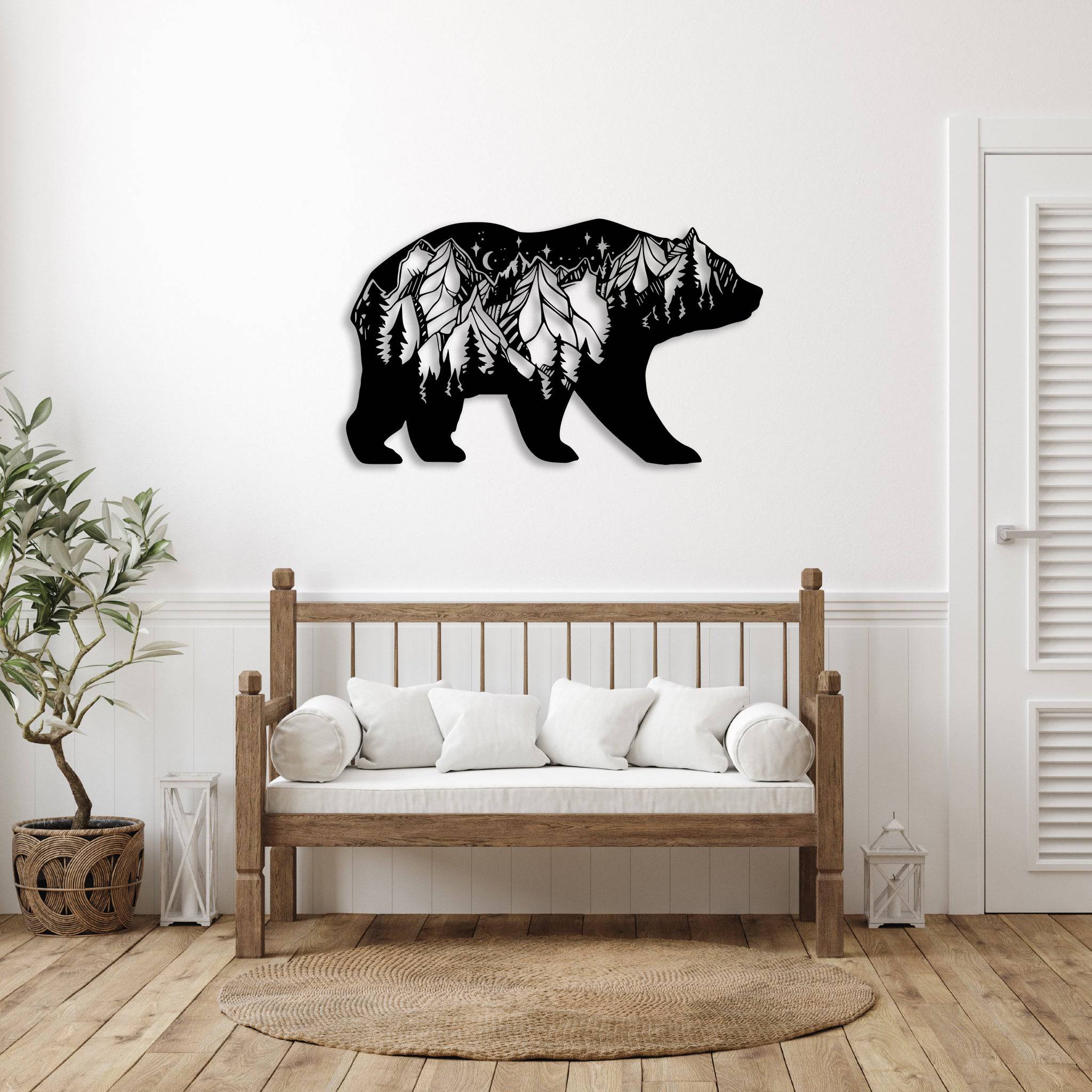 Bear Mountain - Metal Wall Art