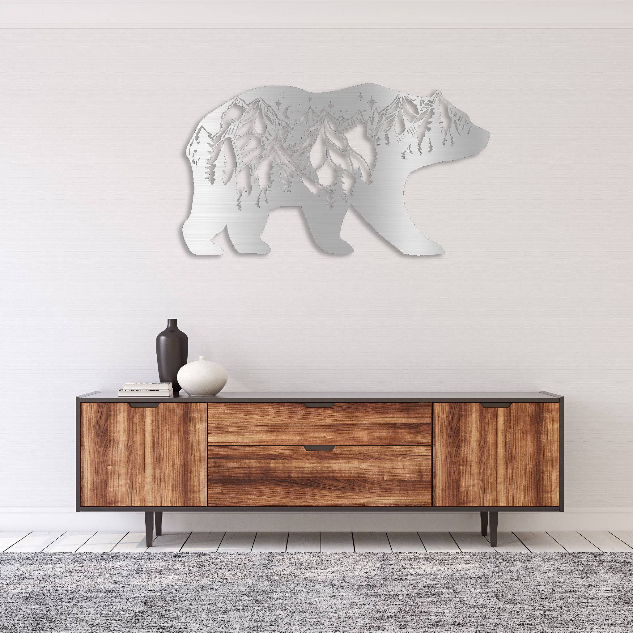Bear Mountain - Metal Wall Art