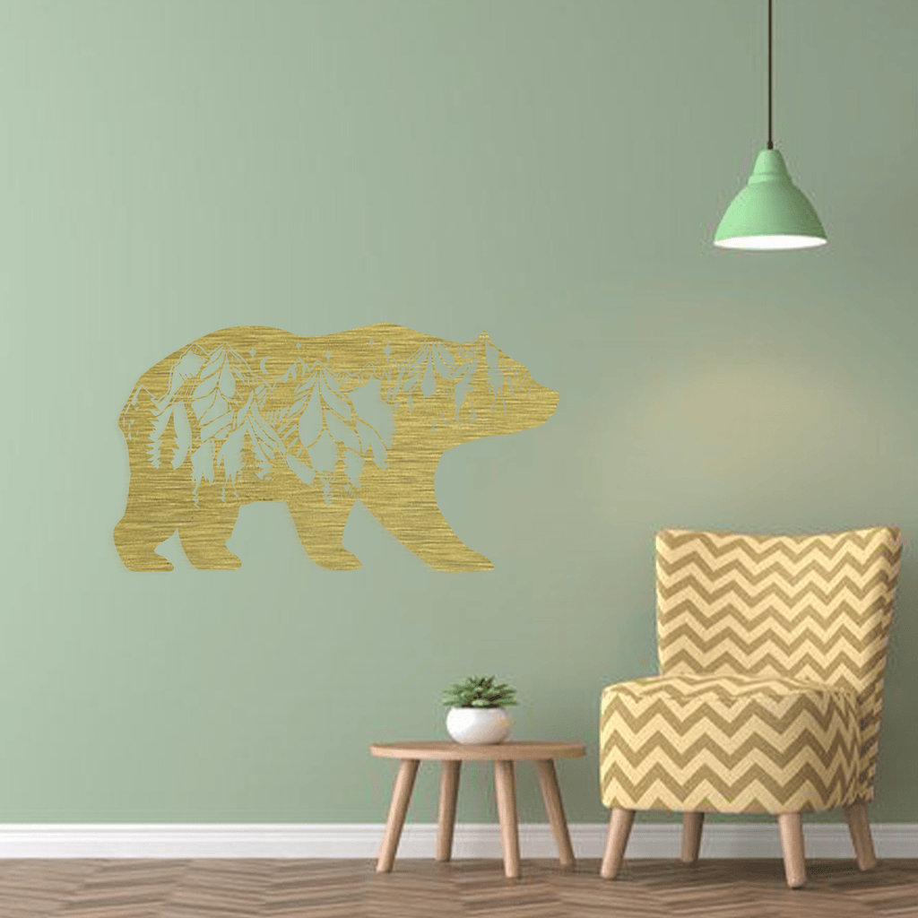 Bear Mountain - Metal Wall Art