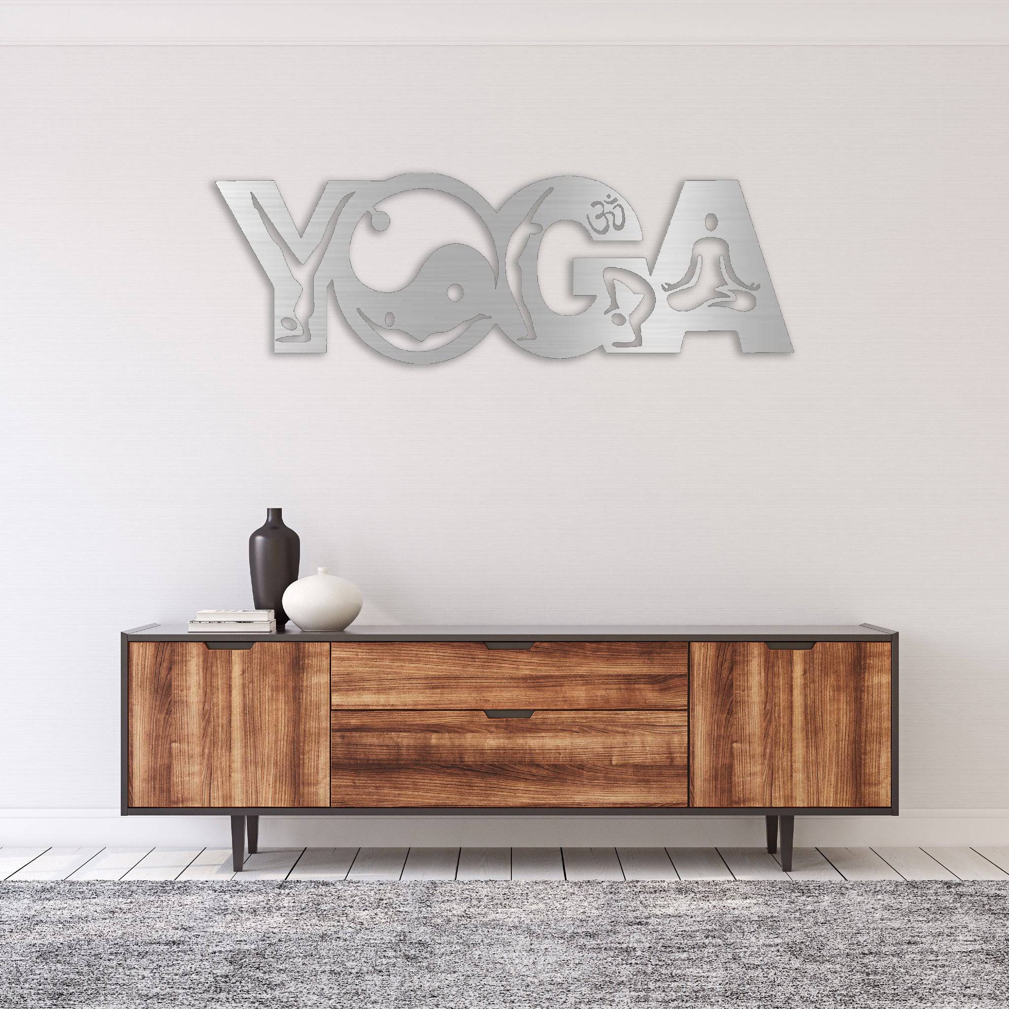 Yoga - Metal Wall Art