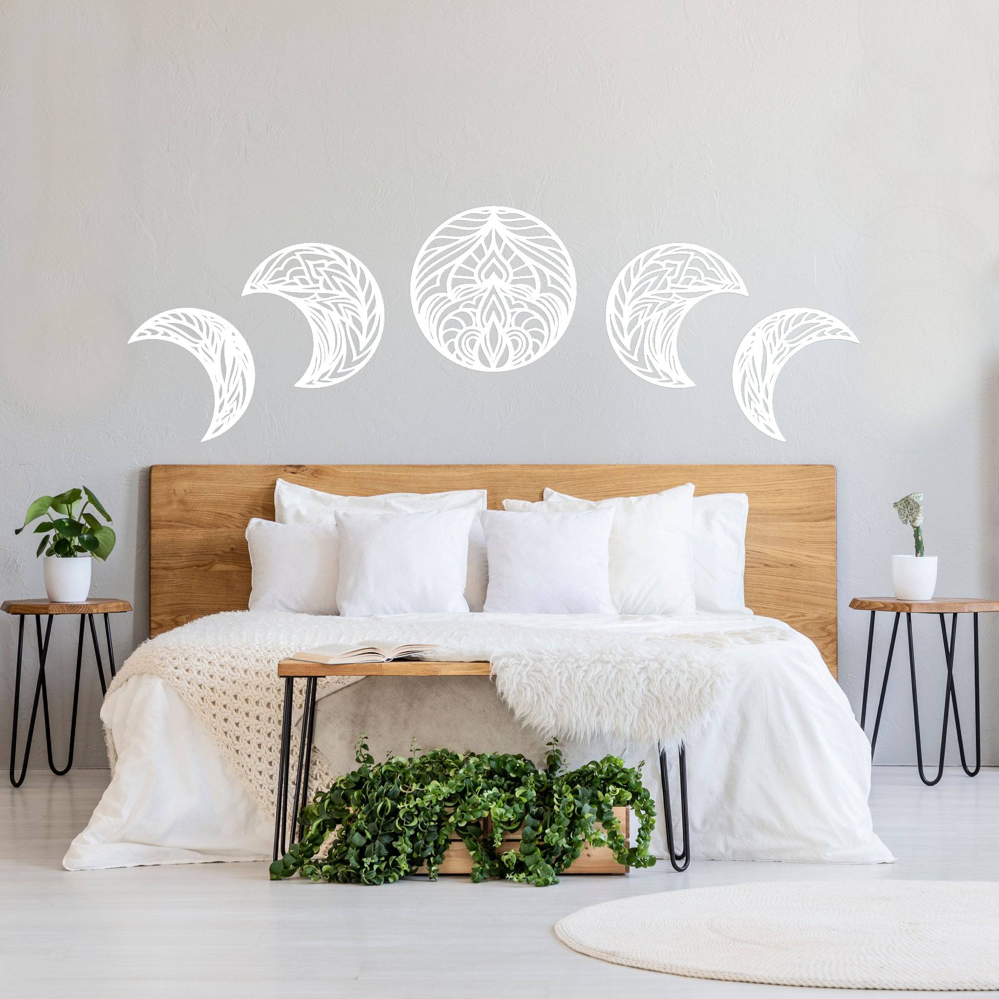 Yoga Moons - Metal Wall Art