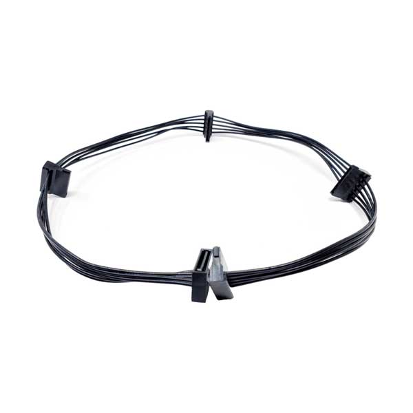 Micro Connectors 23in 1 to 4 SATA M/F Power Splitter Adapter Cable (F03-PWRX4)