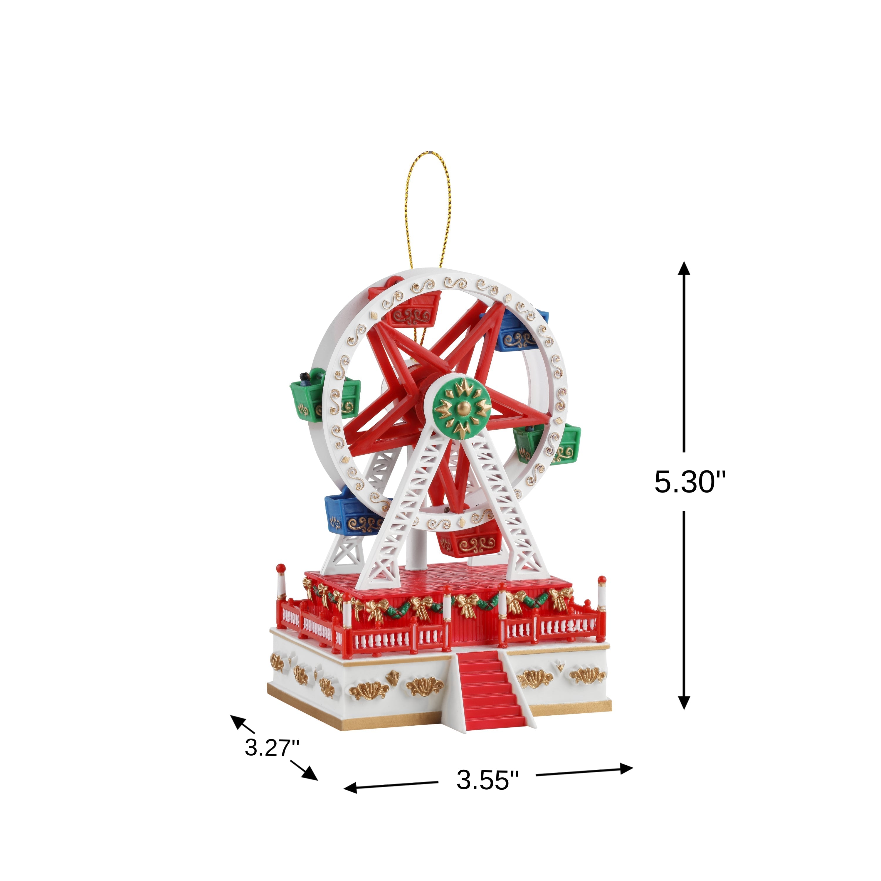 Mini Carnival - Ferris Wheel with White Base