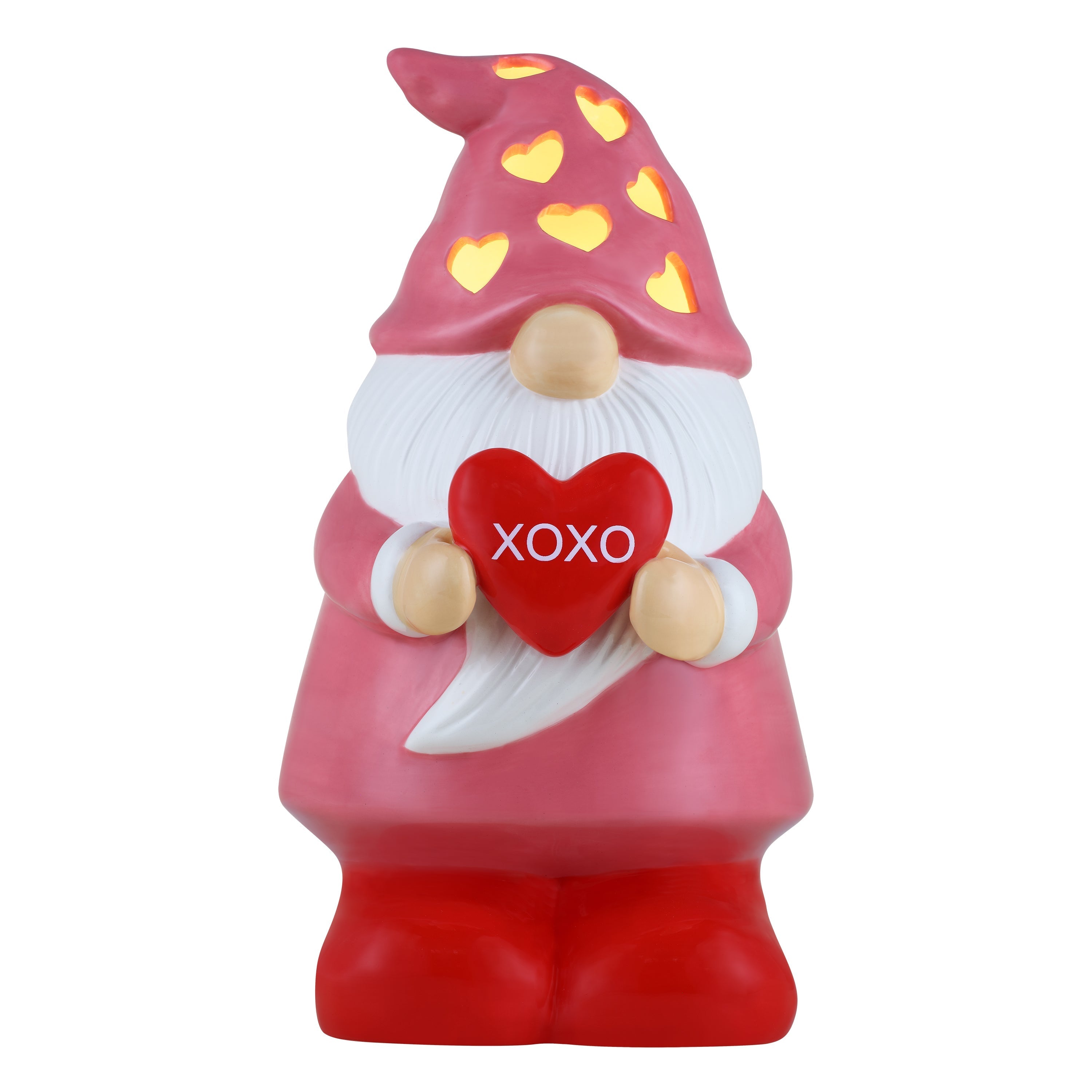 Miss Valentine 10 in. Gnome - Pink