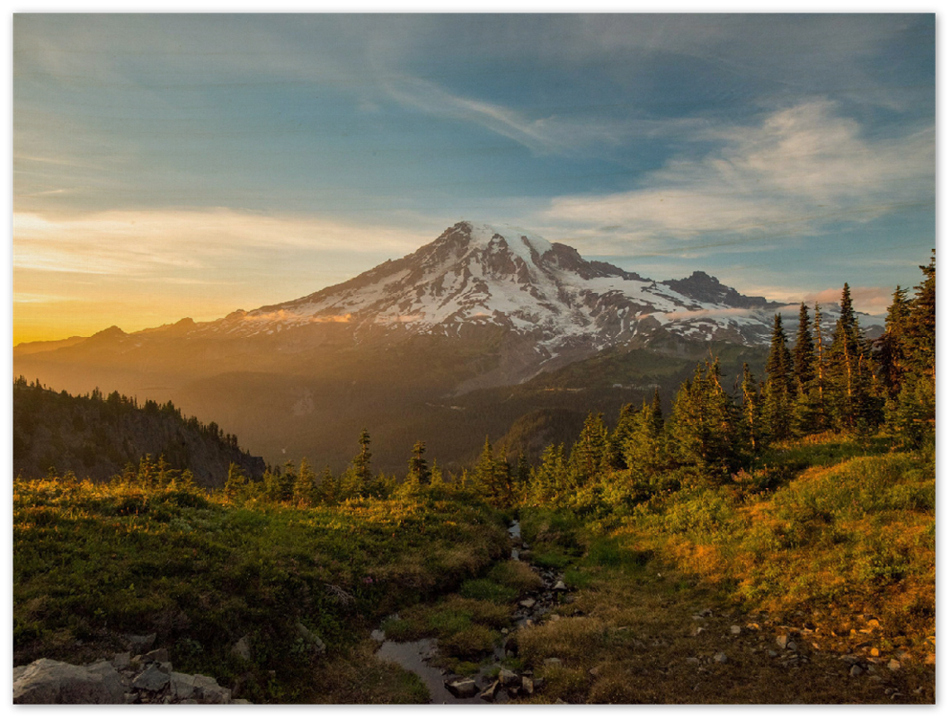 Mount Rainier Sunrise - Print