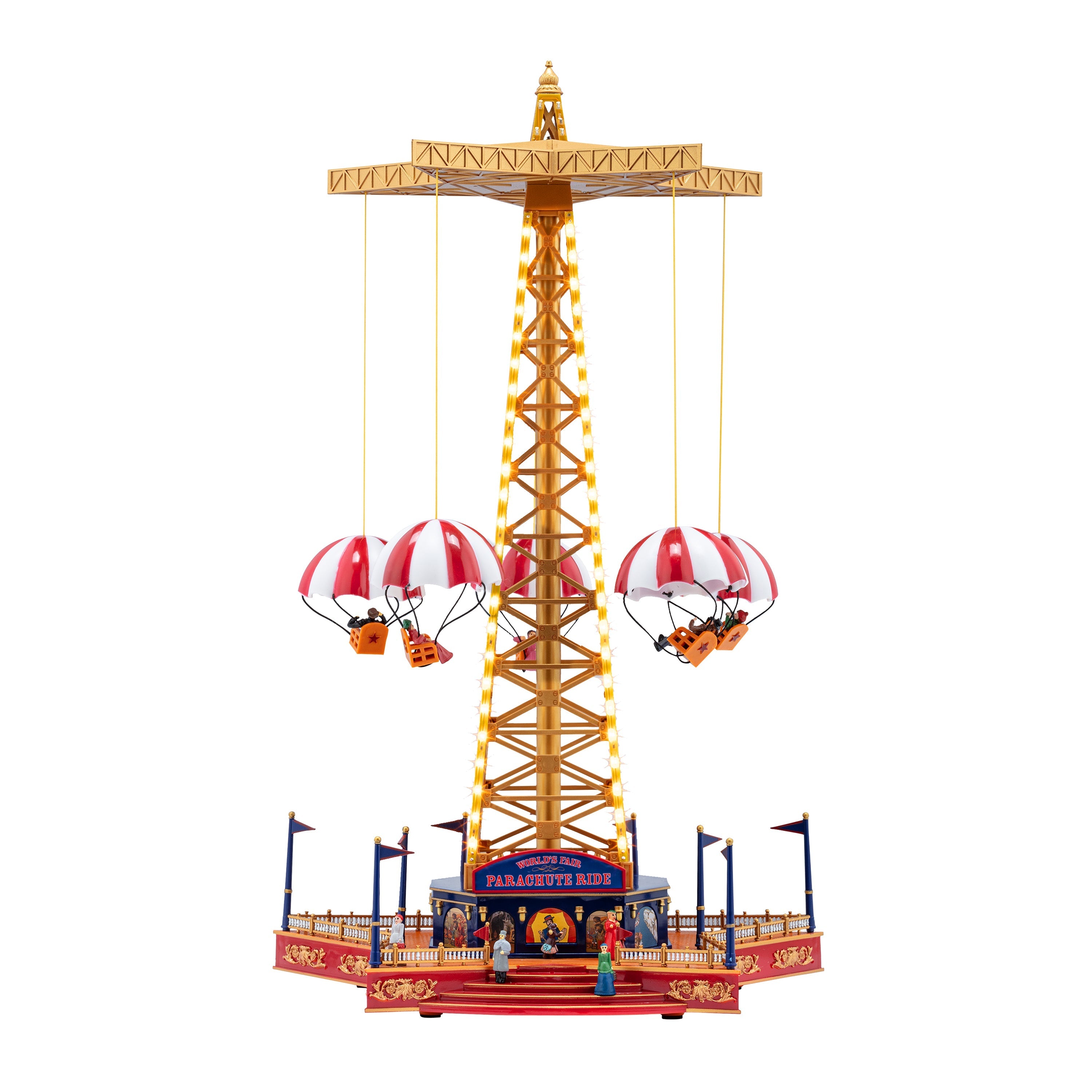 18 in. Animated World's Fair Parachute Ride