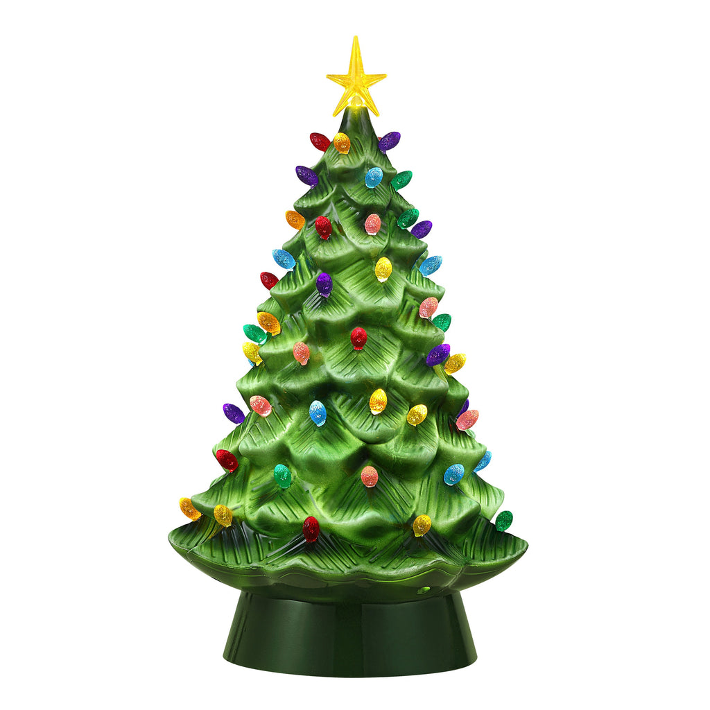24 in. Nostalgic Shatterproof Tree - Green