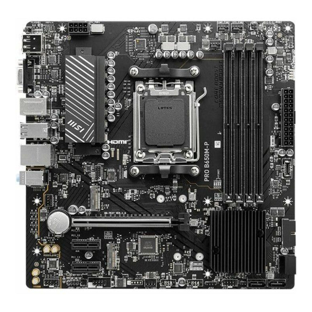 MSI B650M-P AMD B650 AM5 Gaming Desktop Micro ATX Motherboard