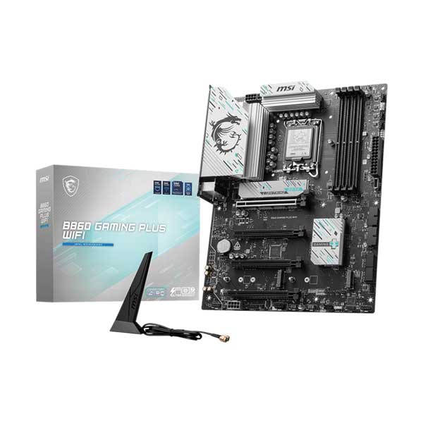 MSI B860 GAMING PLUS WIFI Intel LGA 1851 ATX Gaming Desktop Motherboard