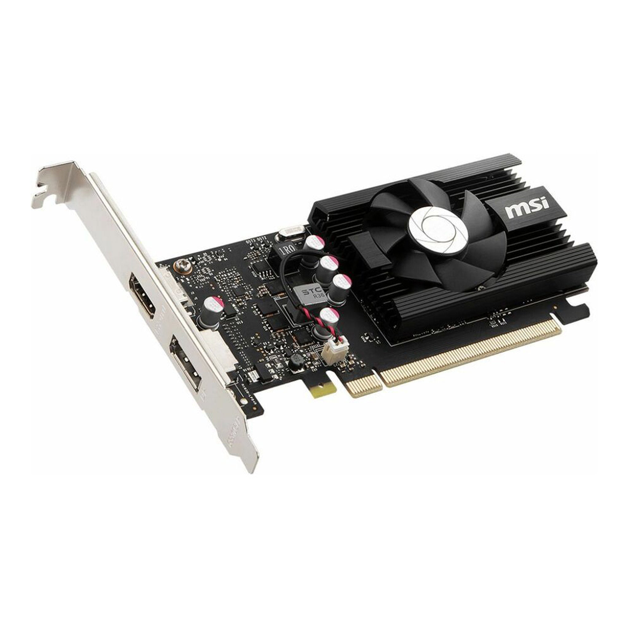 MSI G103044PC NVIDIA GeForce GT1030 Graphic Card - 4GB DDR4 - Low-profile