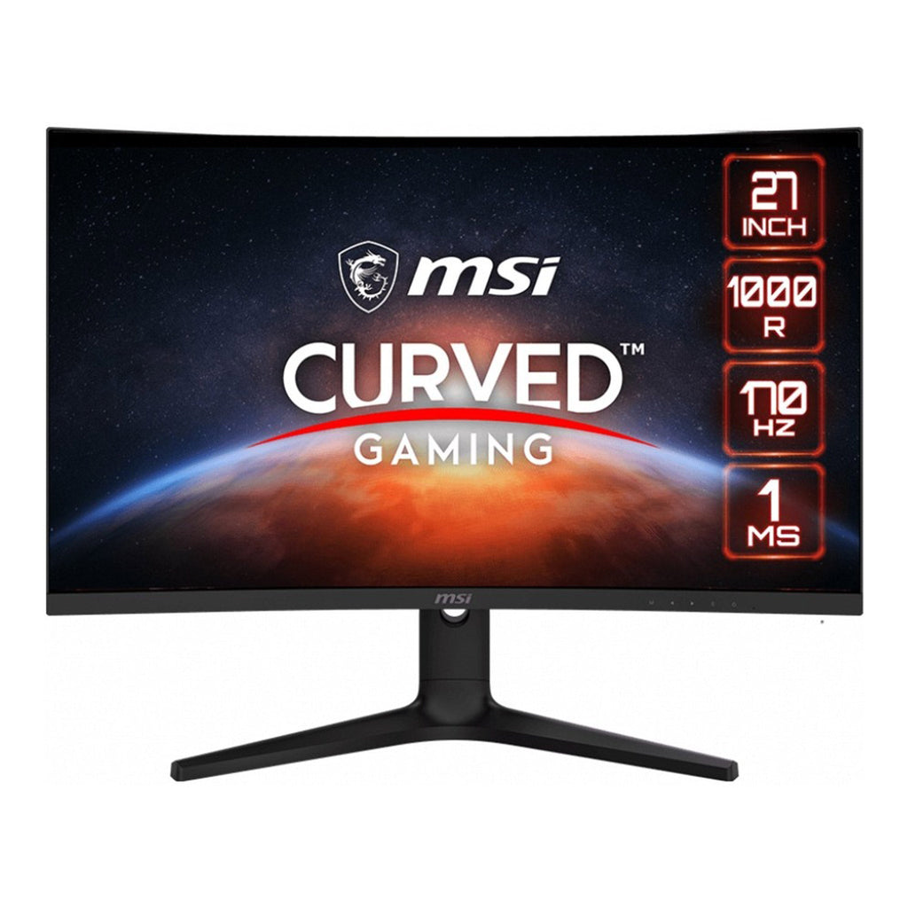 MSI G271CE2 27" FHD 16:9 Optix E2 Curved LED Gaming LCD Monitor - Metallic Black / Red