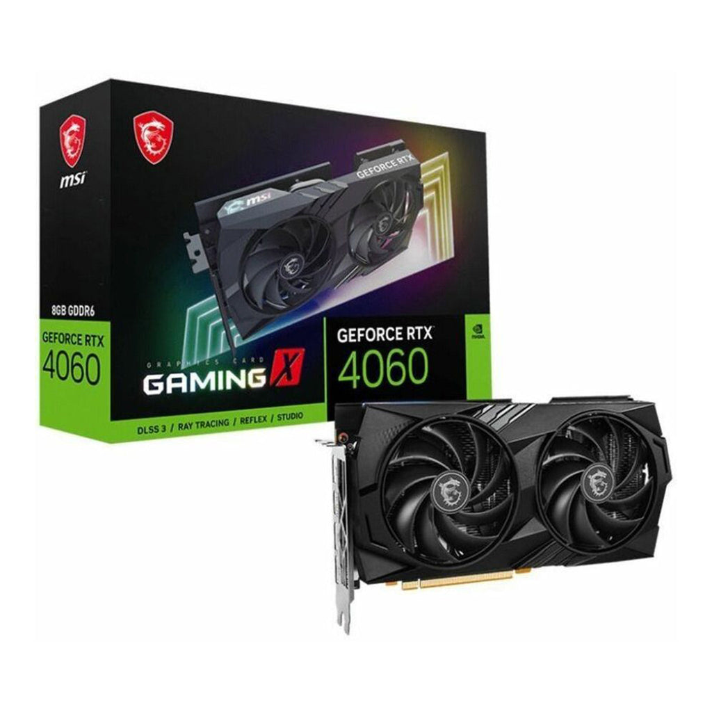 MSI G4060GX8 NVIDIA GeForce RTX 4060 Graphic Card - 8GB GDDR6