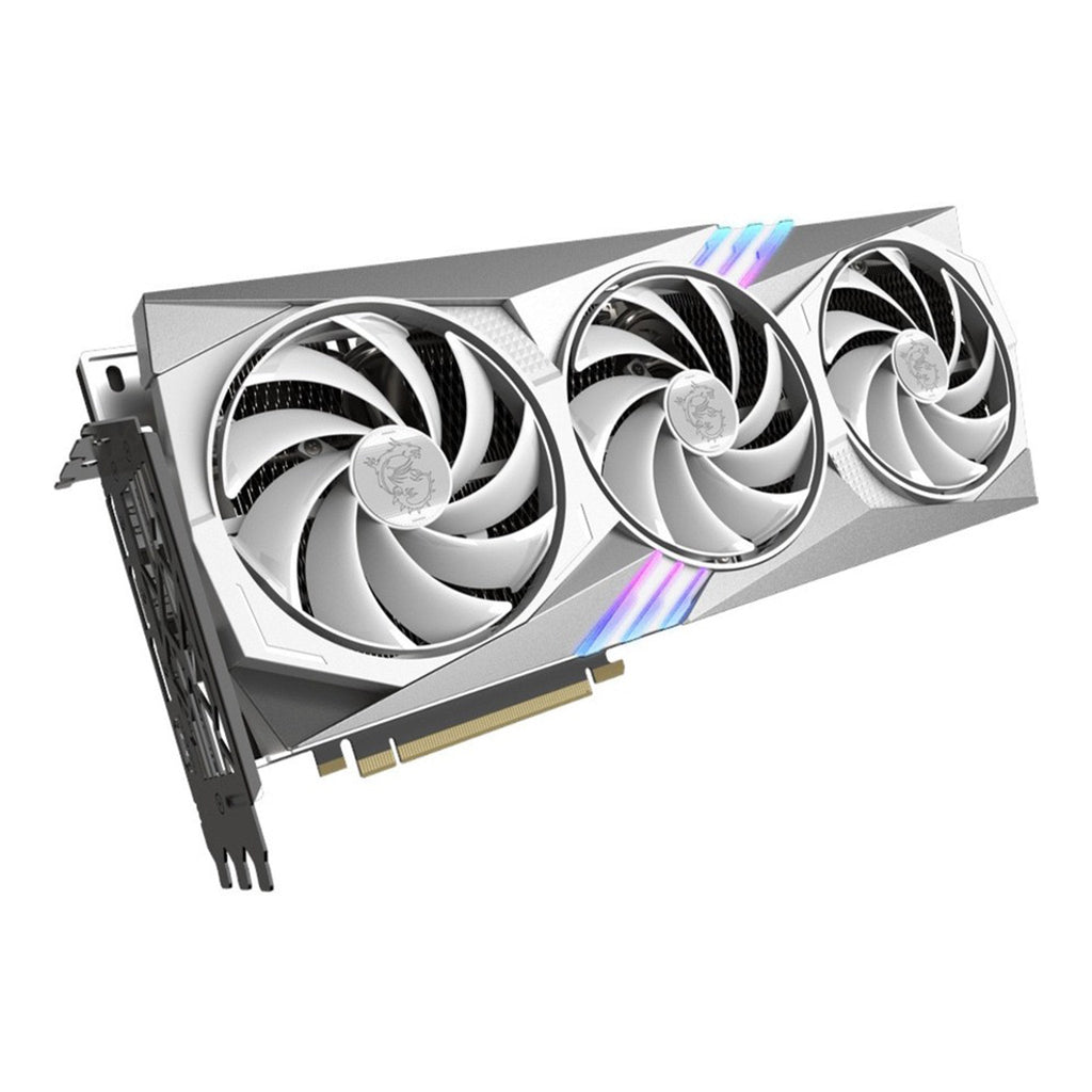 MSI G407TGXT12W NVIDIA GeForce RTX 4070 Ti Graphic Card - 12 GB GDDR6X - White