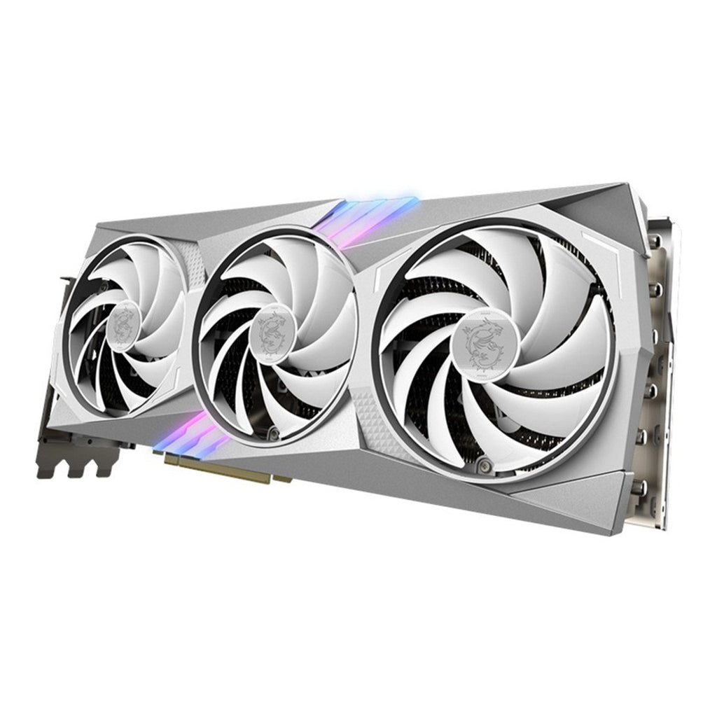 MSI G407TGXT12W NVIDIA GeForce RTX 4070 Ti Graphic Card - 12 GB GDDR6X - White