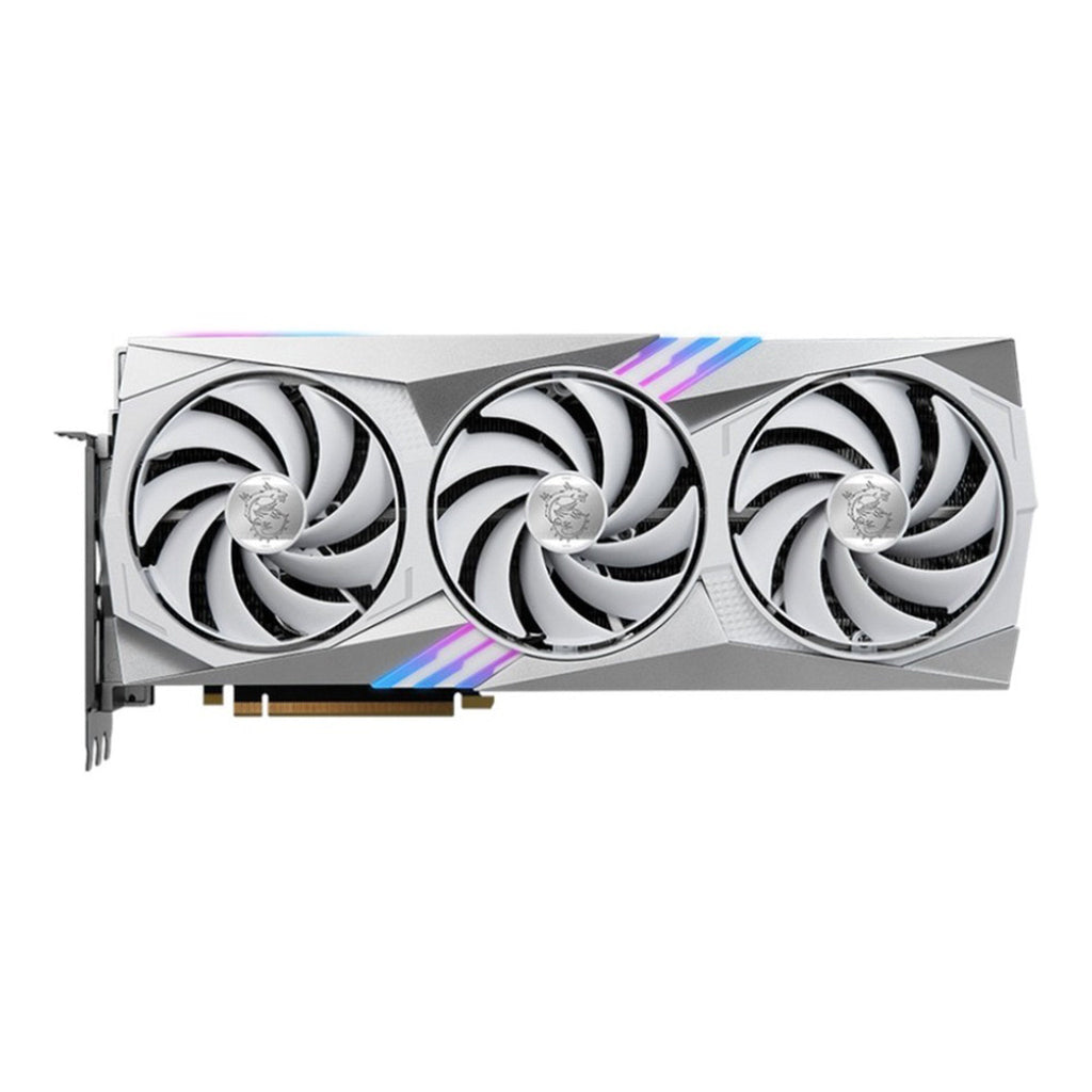 MSI G407TGXT12W NVIDIA GeForce RTX 4070 Ti Graphic Card - 12 GB GDDR6X - White