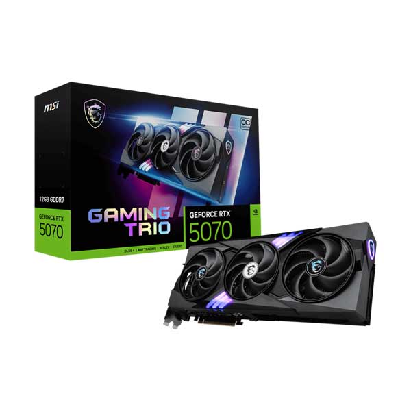 MSI GeForce RTX 5070 12G GAMING TRIO OC (G5070-12GTC)
