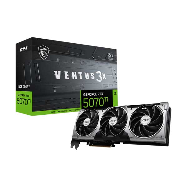 MSI GeForce RTX 5070 Ti 16G VENTUS 3X OC (G507T-16V3C)