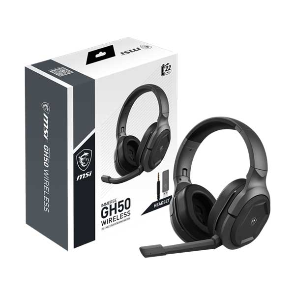 MSI Immerse GH50 Wireless Gaming Headset (GH50W)