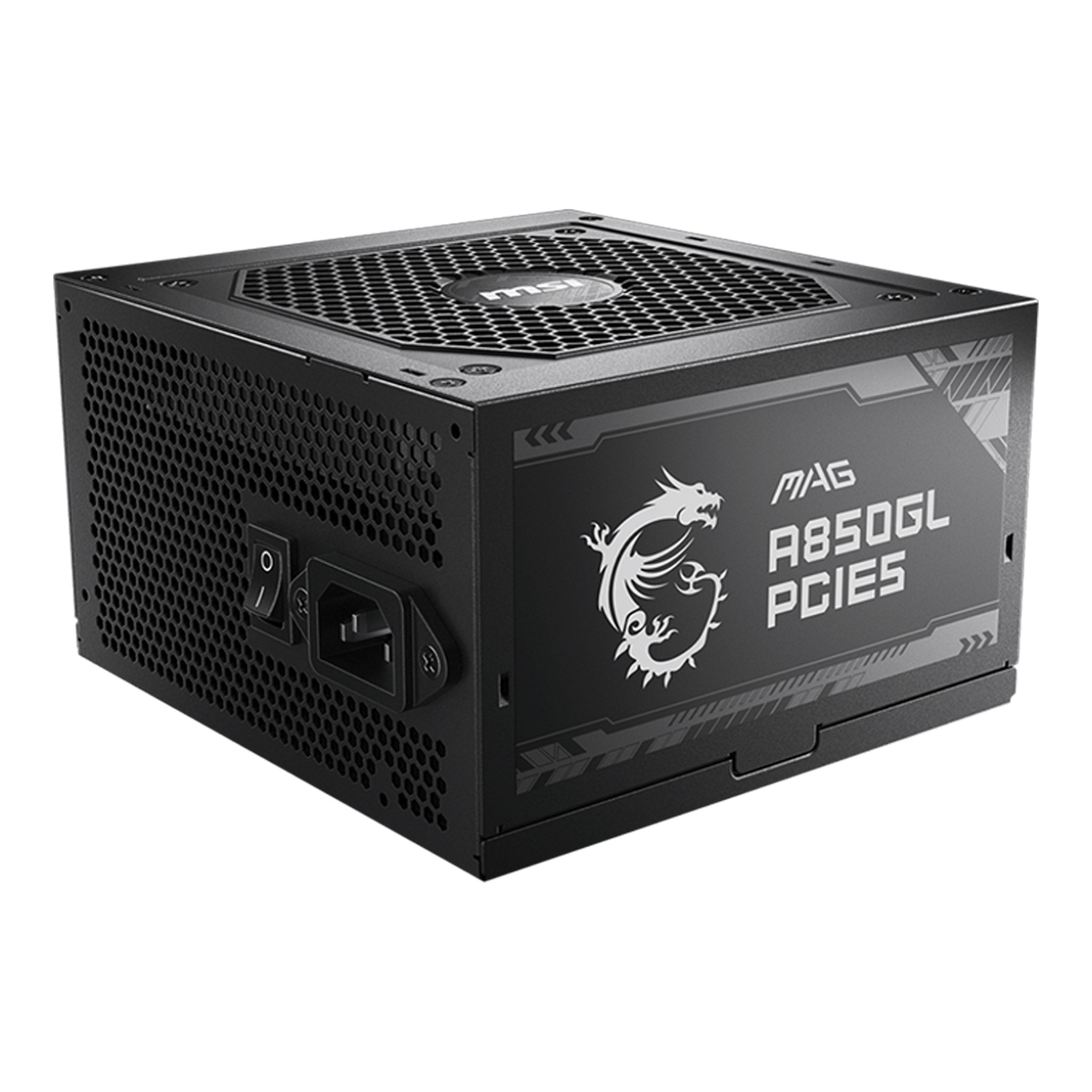 MSI MAG A850GL PCIE5 850W 80 Plus Gold Fully Modular Power Supply