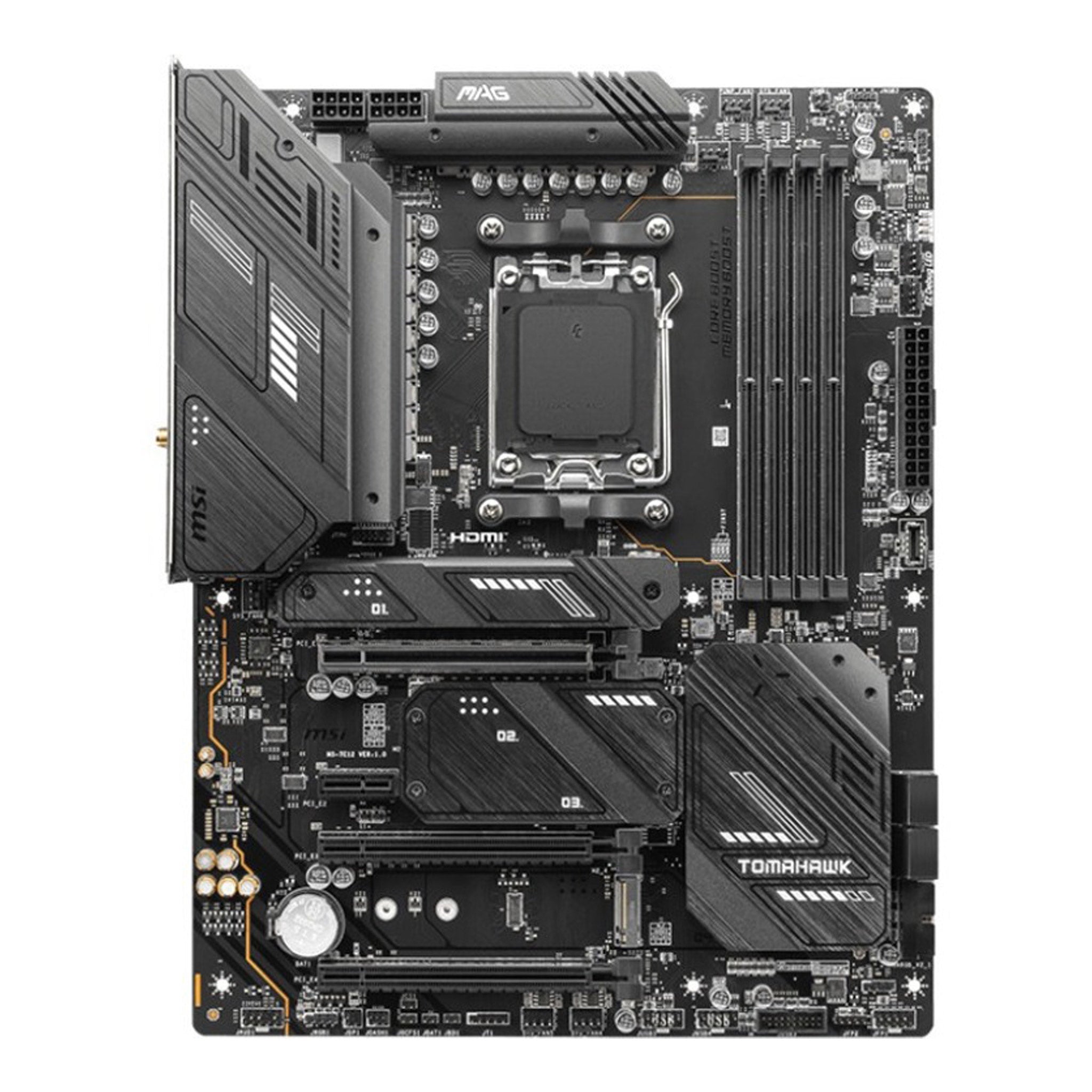 MSI MAG X670E TOMAHAWK WIFI AM5 Gaming Desktop ATX Motherboard