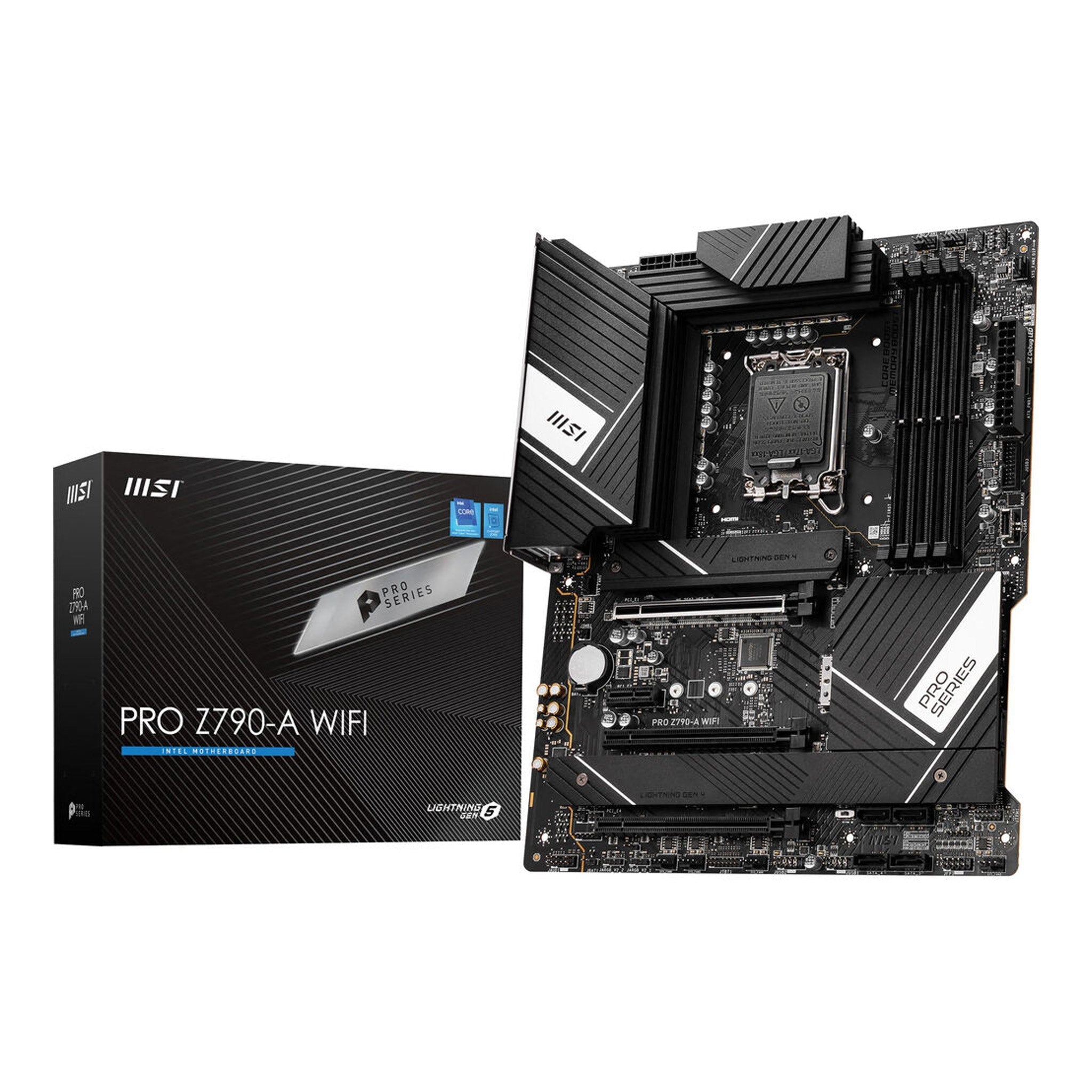 MSI PRO Z790-A MAX WiFi Gaming Desktop Motherboard - LGA 1700 - ATX