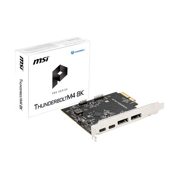 MSI Thunderbolt M4 8K PCIe Expansion Card