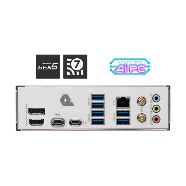 MSI Z890-S WIFI WHITE Intel LGA 1851 ATX Gaming Desktop Motherboard