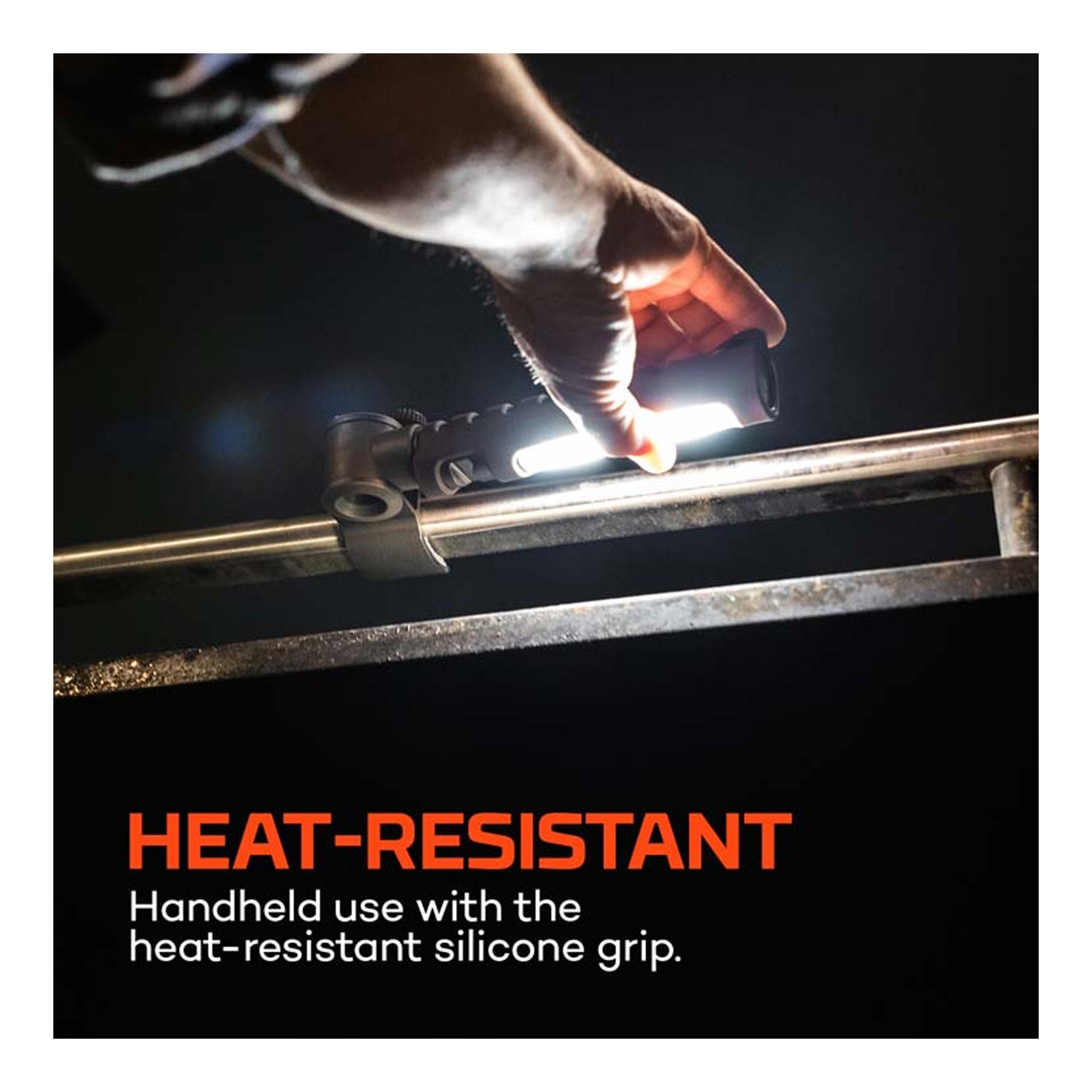 NEBO NEB-ARE-0009 Grilla Light 300 Area Light and Handheld ChromaView Flashlight