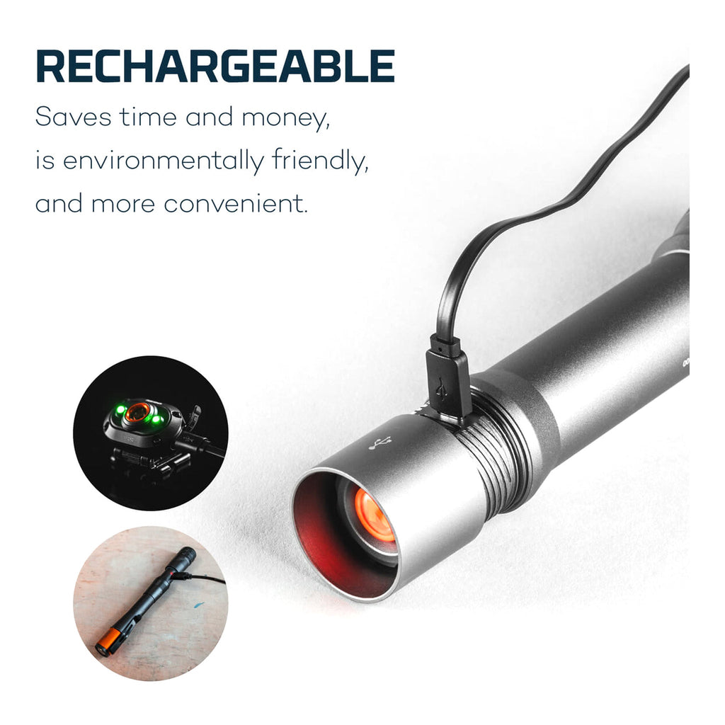 NEBO NEB-BND-0003 3-Piece Essentials Rechargeable Lighting Kit