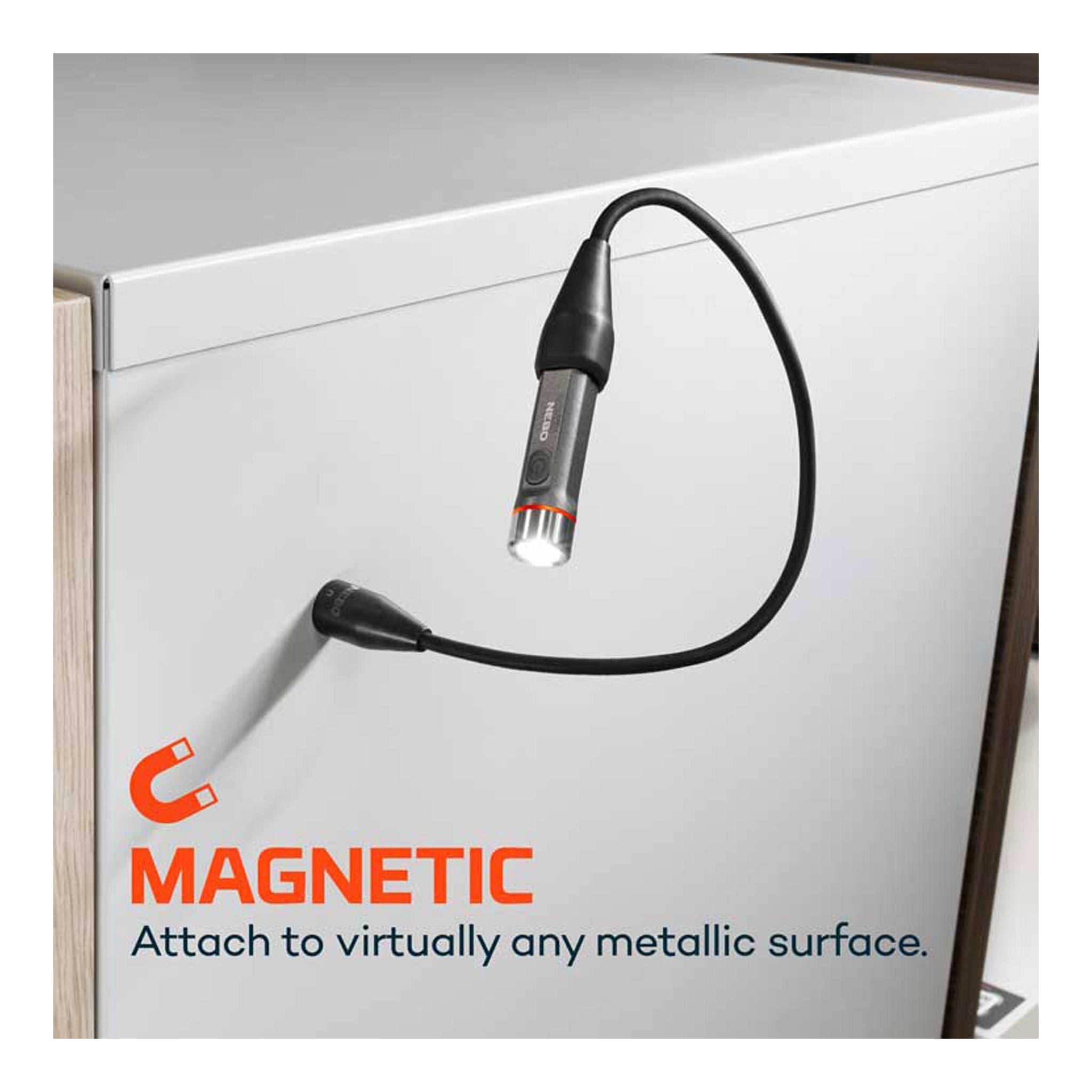 NEBO NEB-FLT-1038 Franklin FLEXBRITE 350 Rechargeable Hands-Free Light