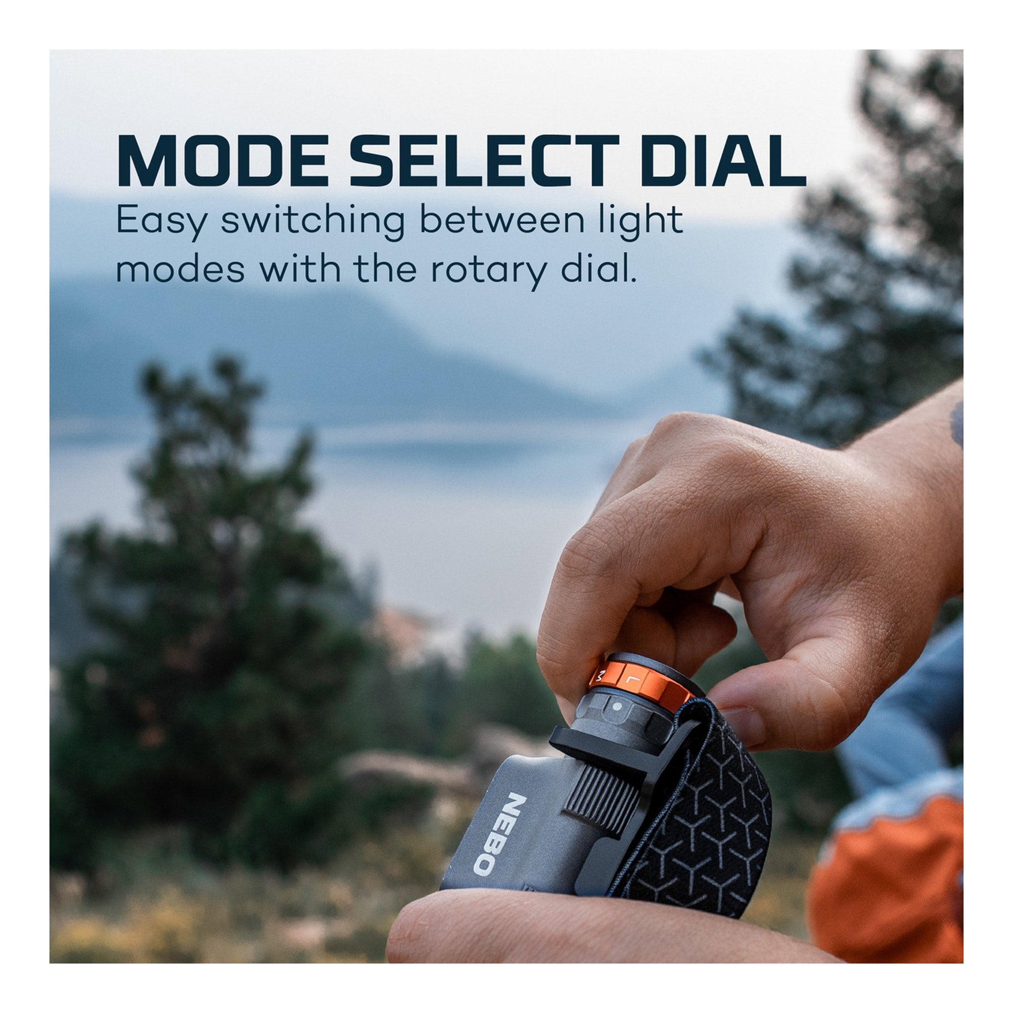 NEBO NEB-HLP-1001 TRANSCEND 1500 Rechargeable Headlamp